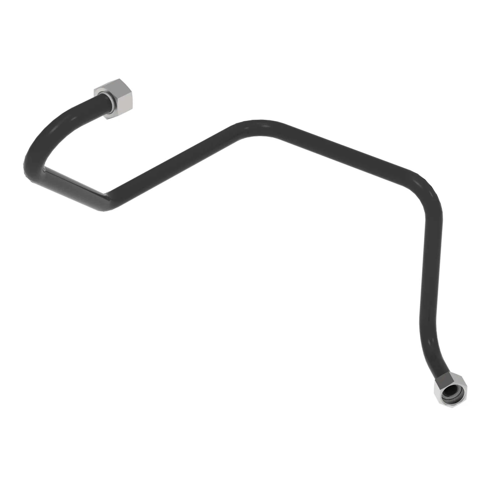 John Deere Hydraulic Actuated Control Valve Oil Line - AT490627