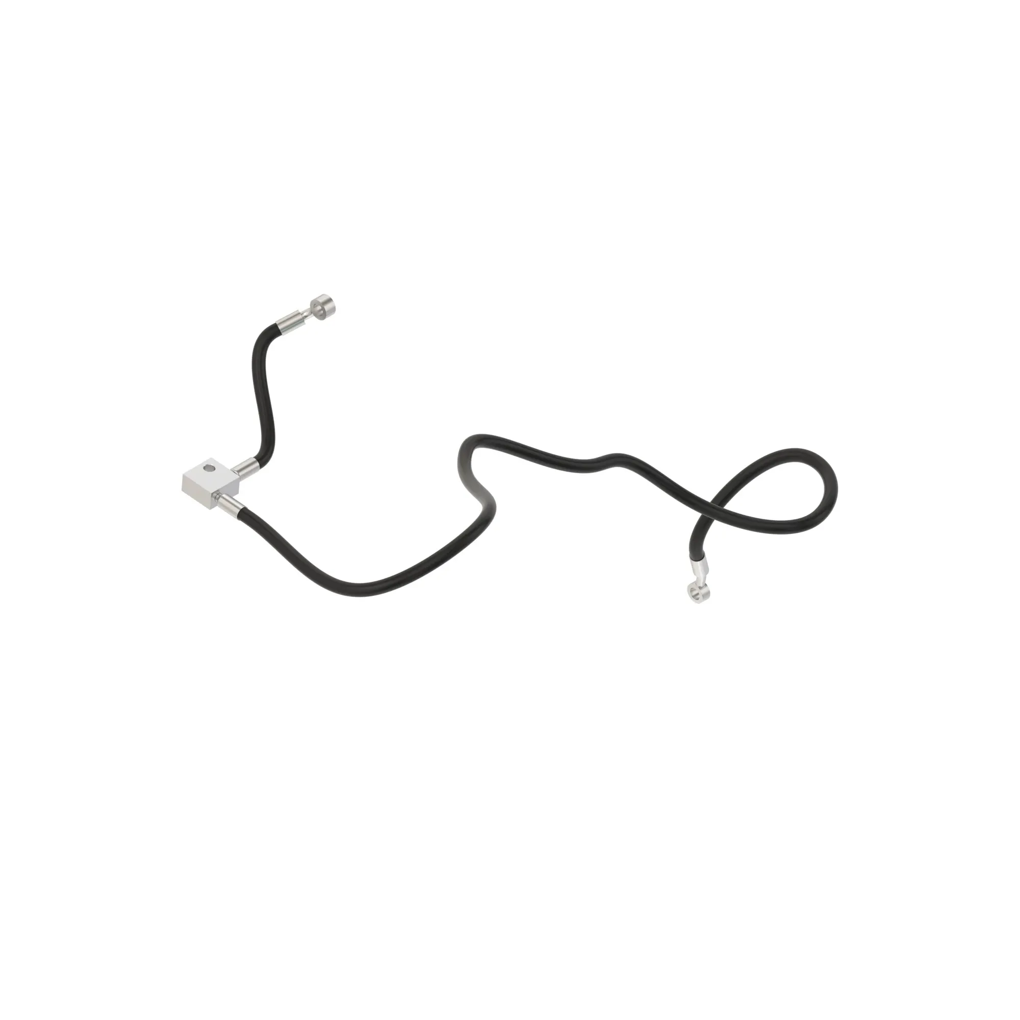 John Deere Left Front Brake Line - AM145251