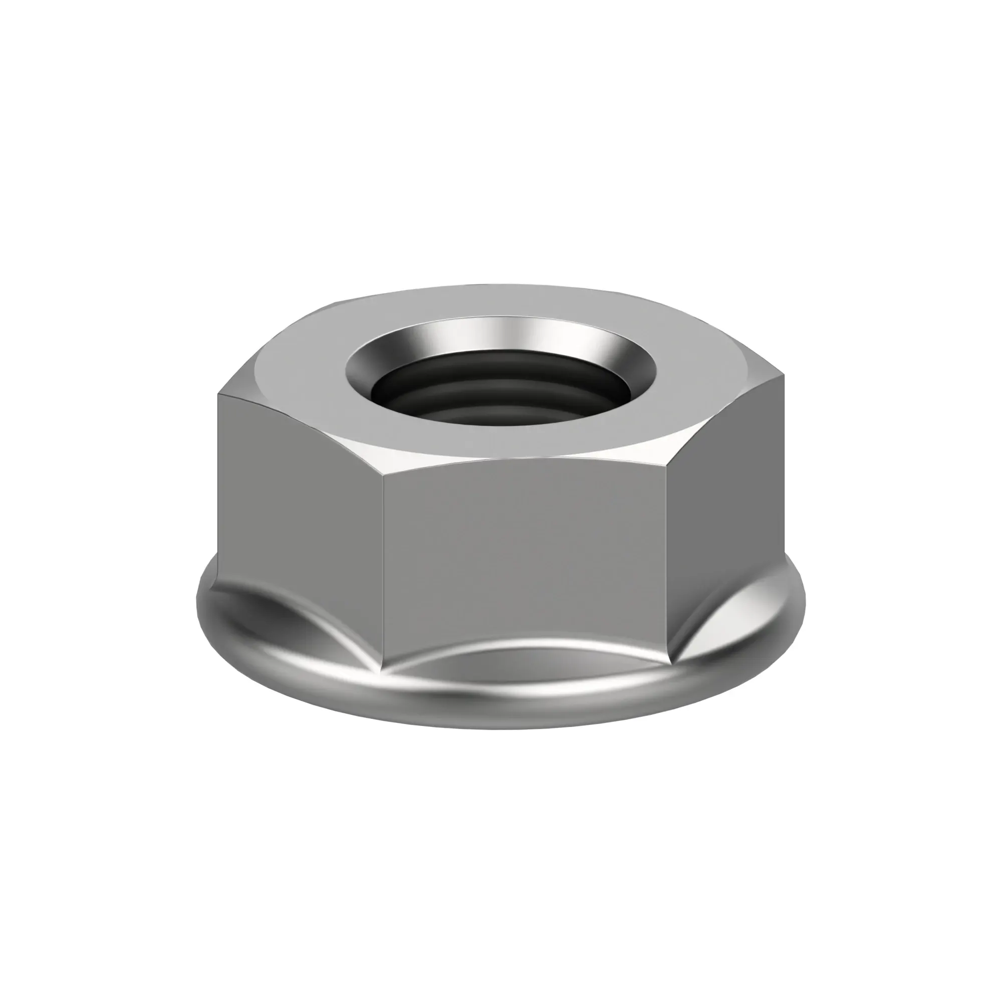 John Deere Hexagonal Flange Nut, 1/2" - R518381