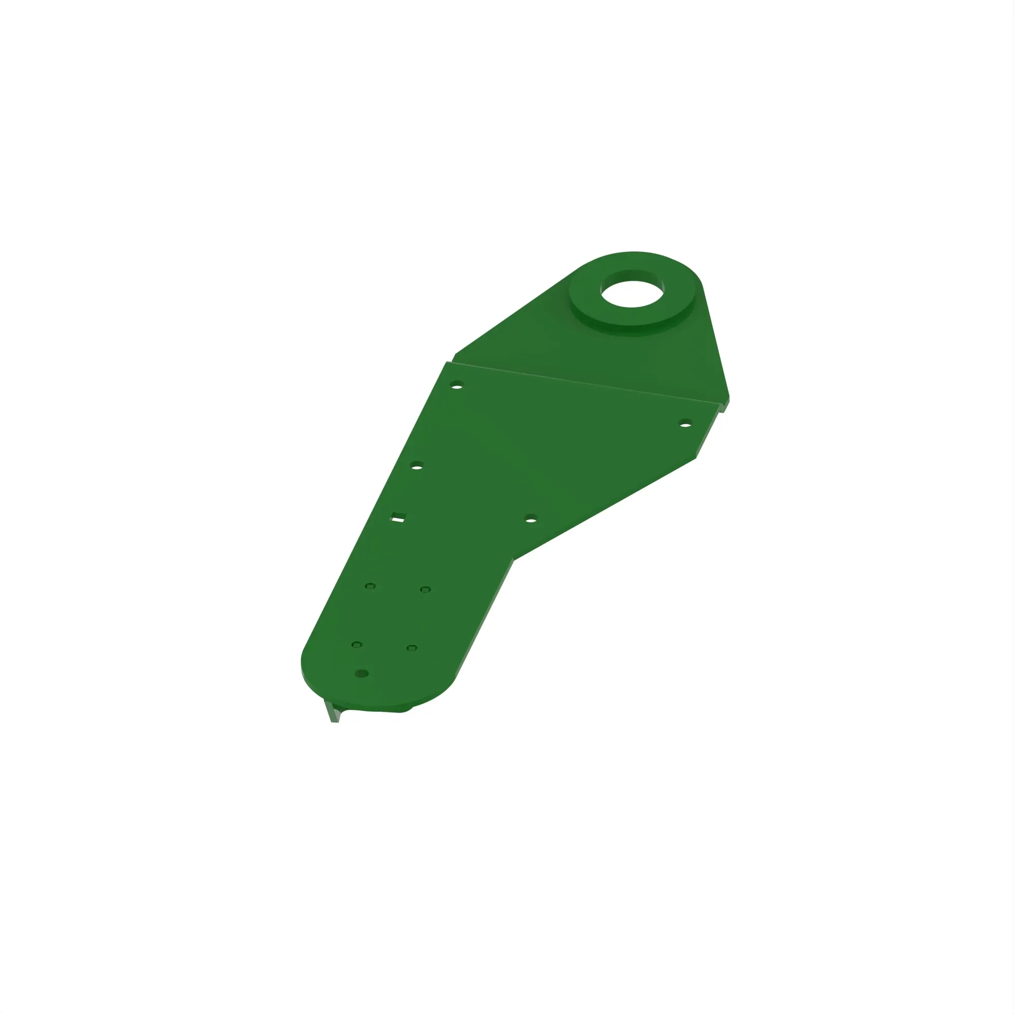 John Deere Chopper Housing Bracket, Left Side - AH165094