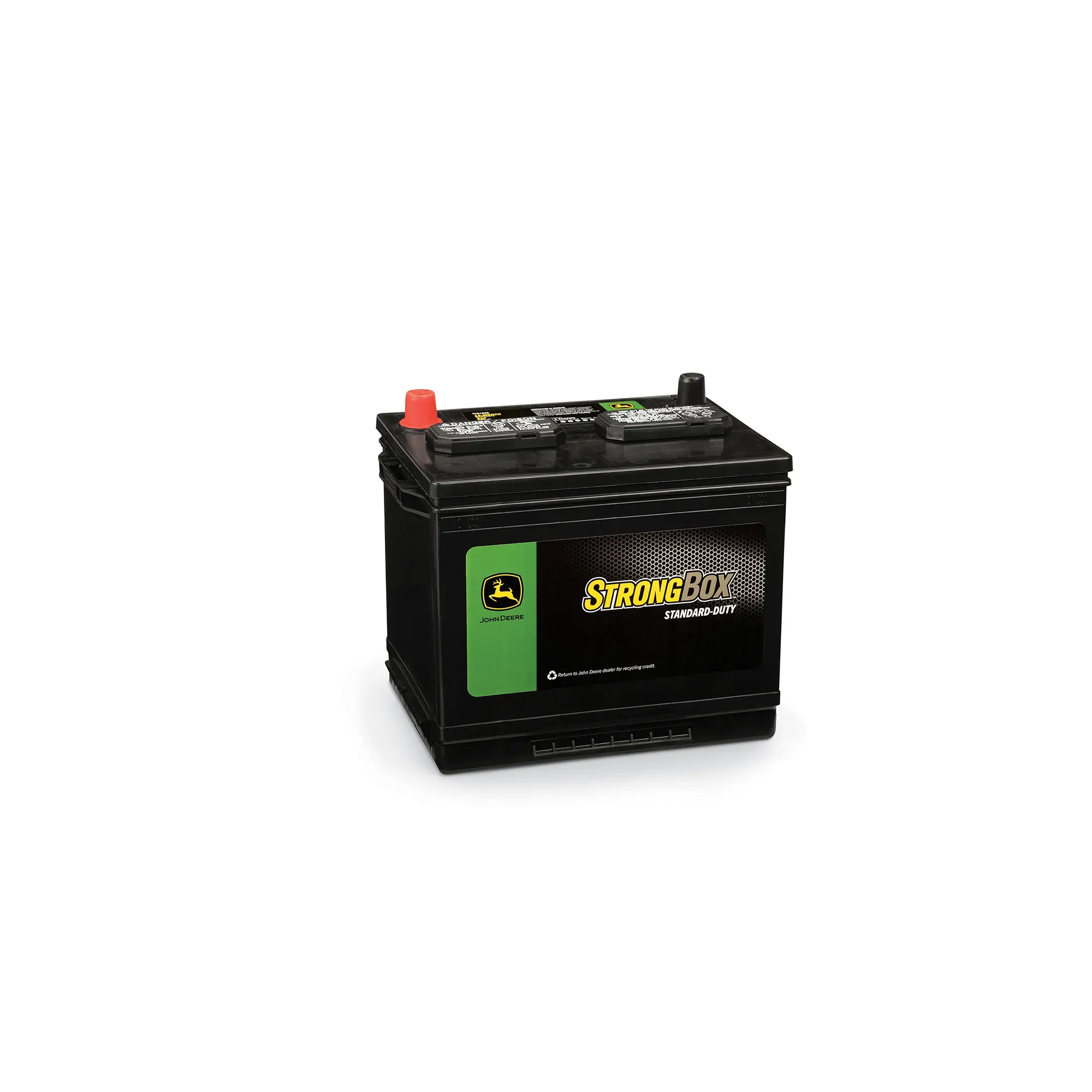 John Deere 12 Volt Battery, Wet Charged, 35 Ah, 425 CCA, 22F BCI - TY6192B