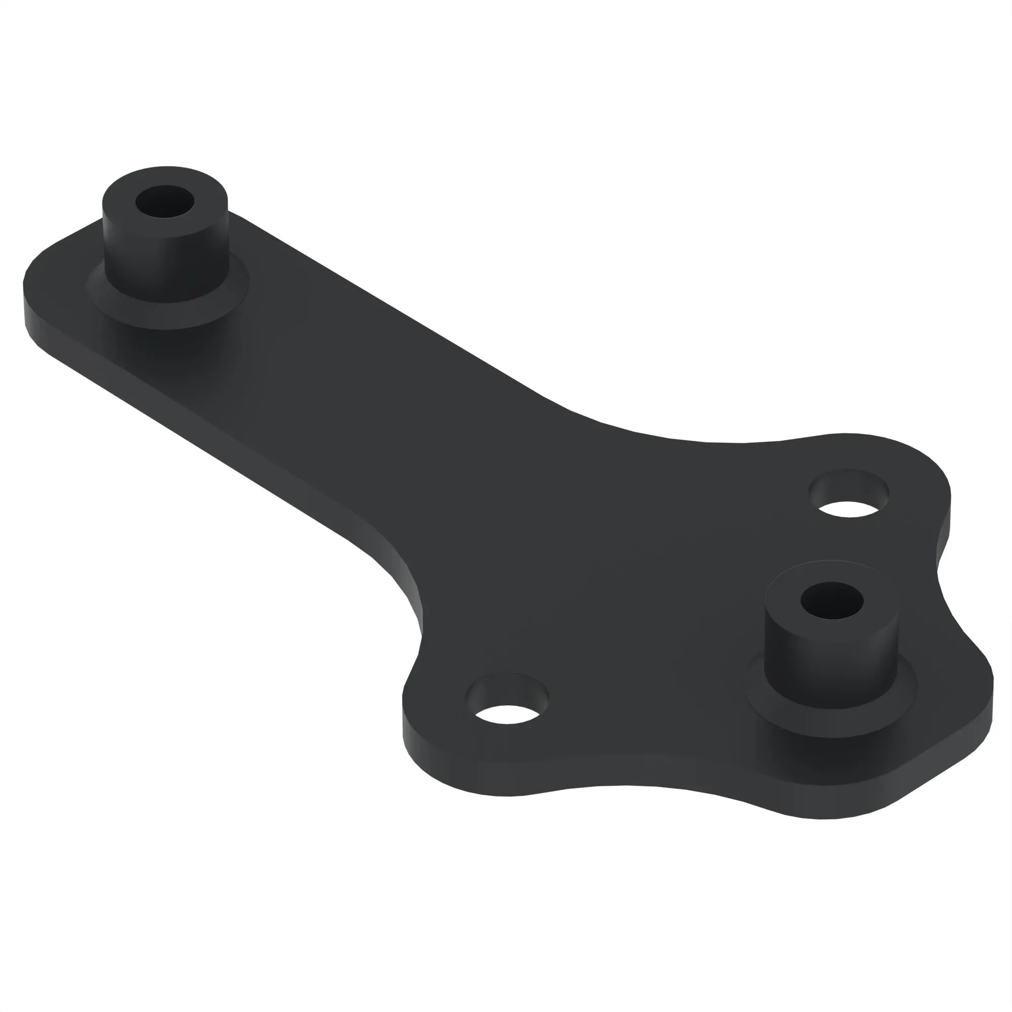 John Deere Draft Frame Hydraulic Hose Bracket - AT500569