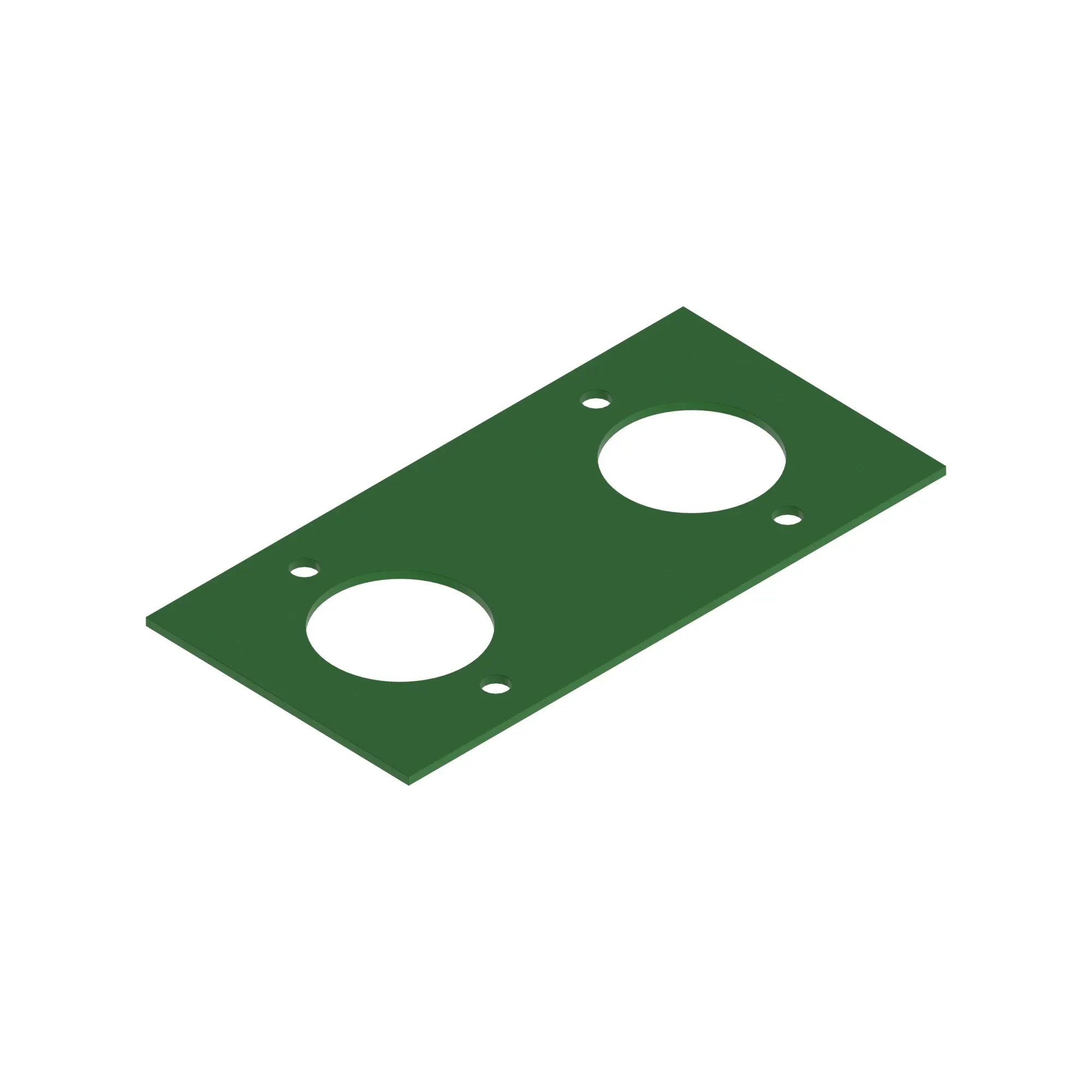 John Deere Dual Red Light Bracket - A87234