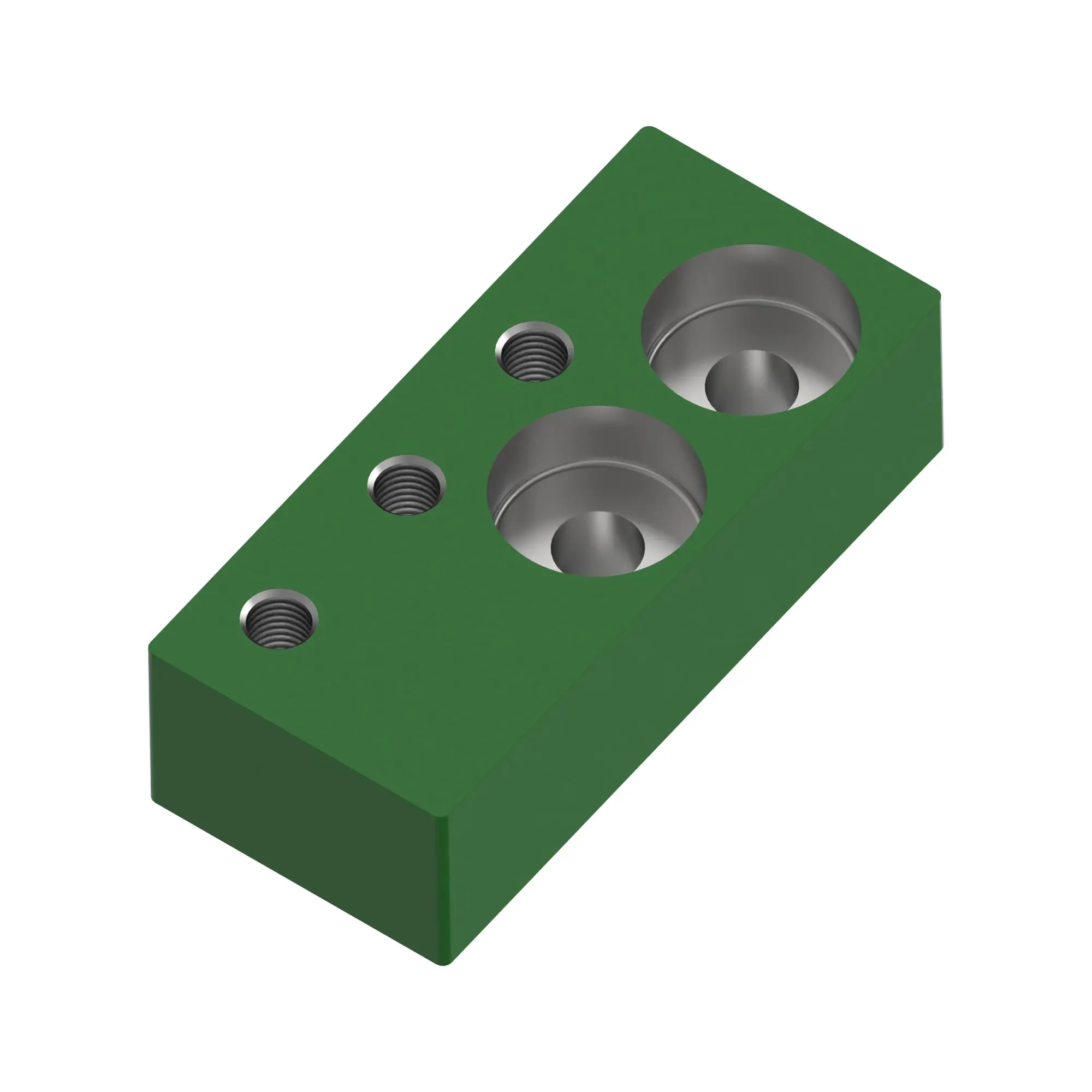 John Deere SCV Mounting Spacer, Left Side - R543871