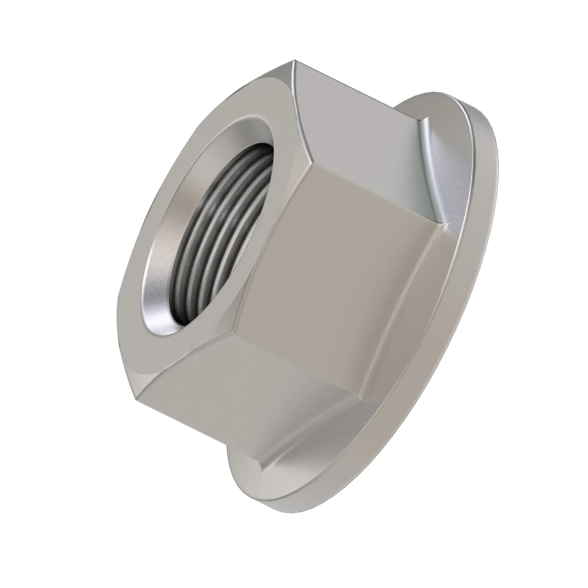 NUT, METRIC, HEX FLANGE