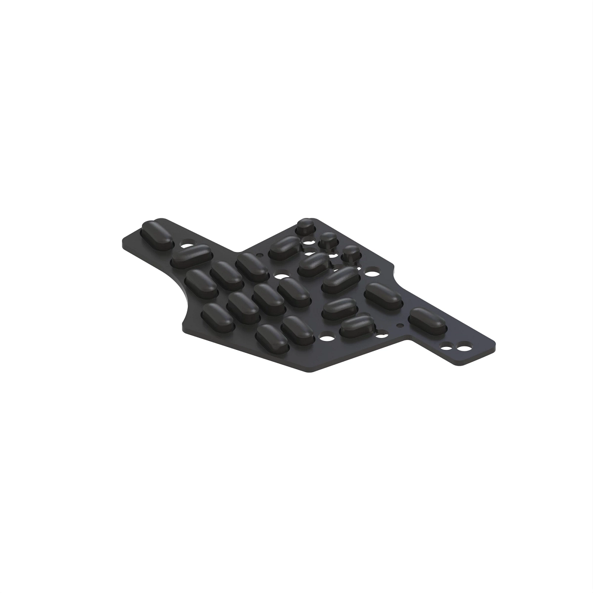 Elastomeric Keypad, Spfh, Int Wiper