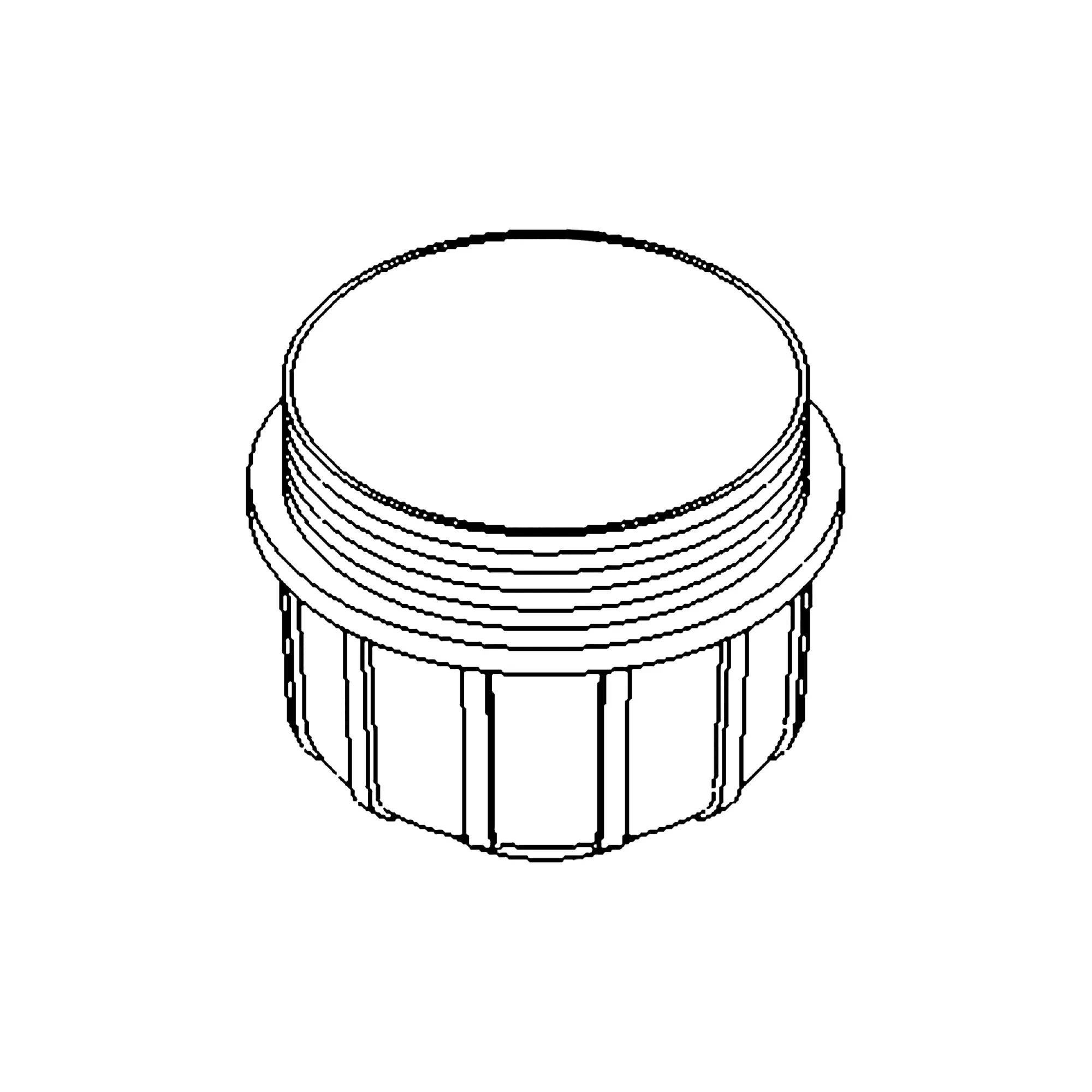 John Deere Fuel Filter Sediment Bowl - MIU802434