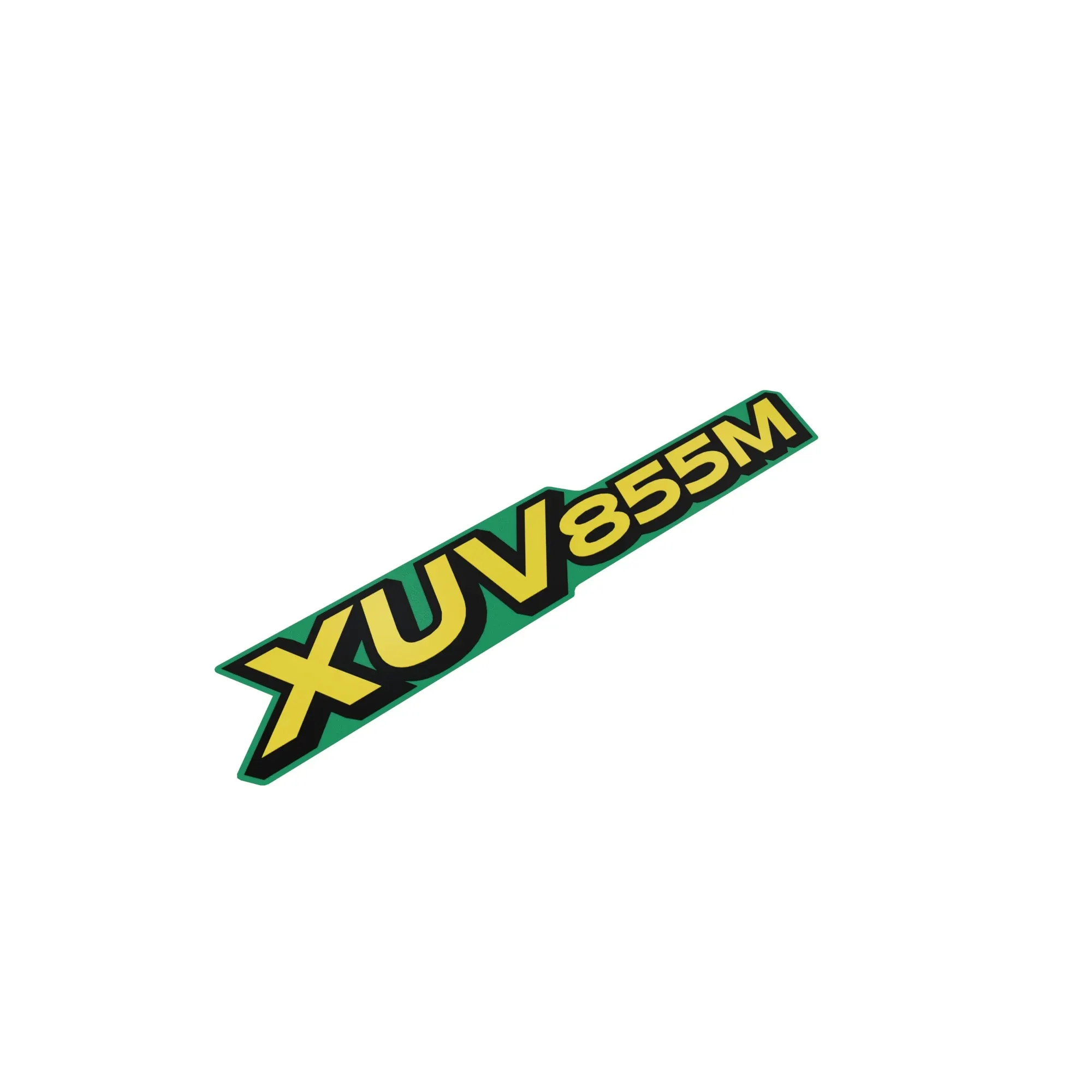 John Deere XUV855M Model Designator Label - UC14320