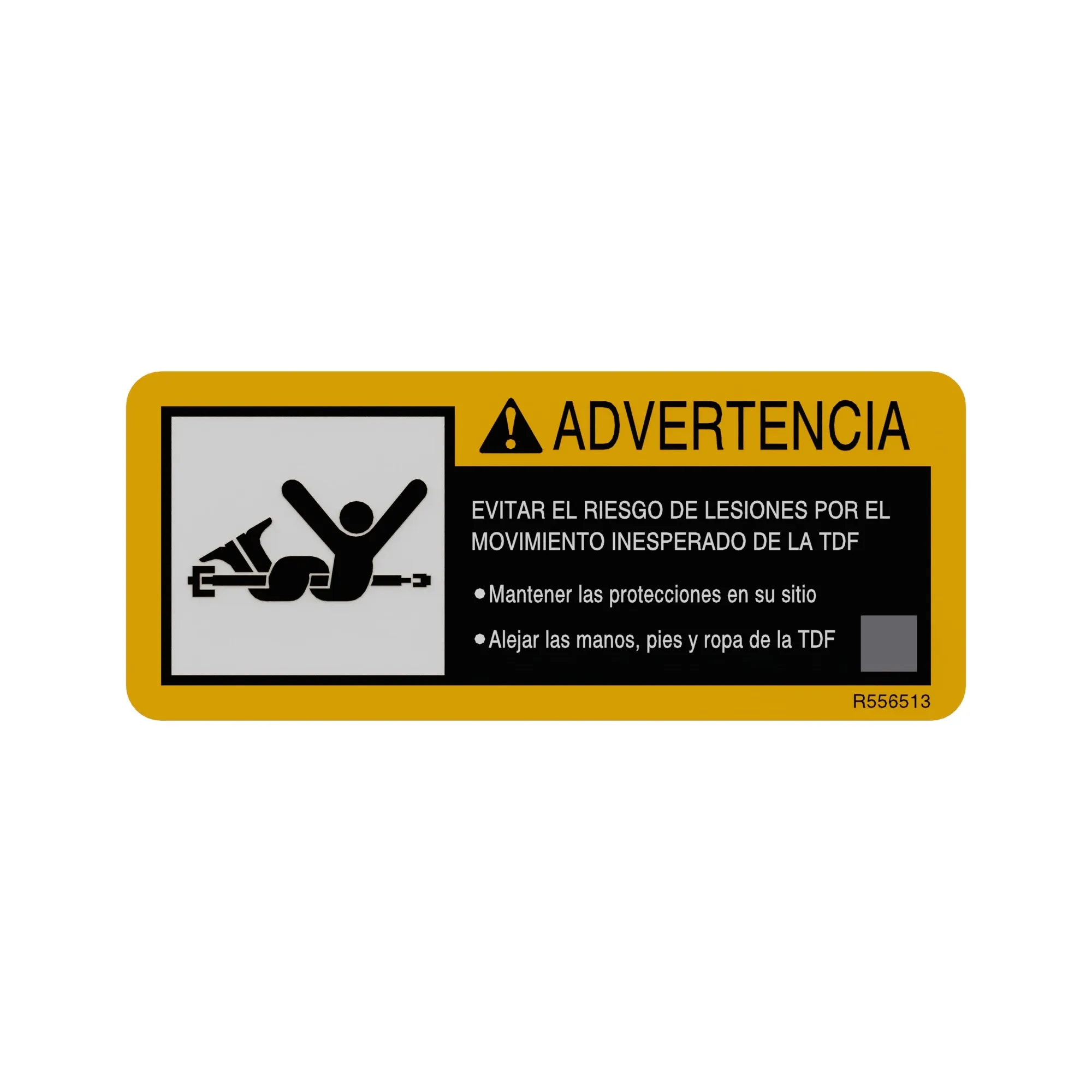 John Deere Label - R556513