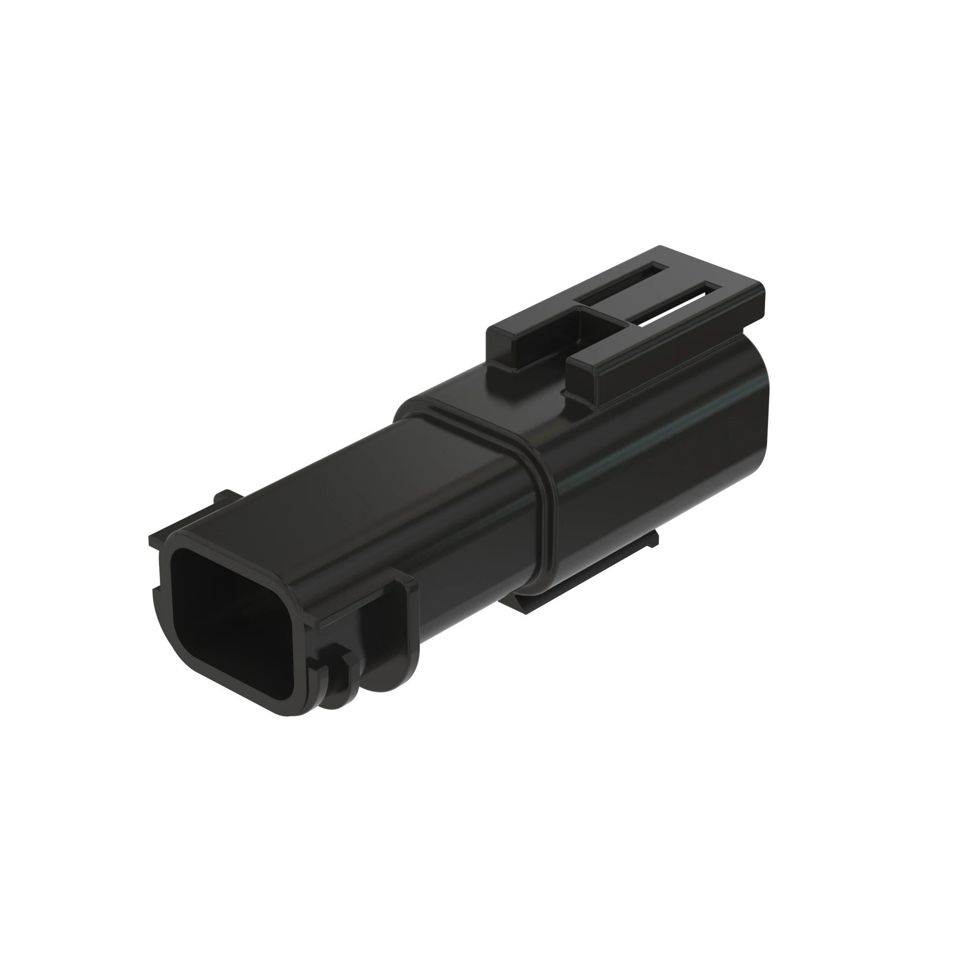 CONN TYCO DT 2W MS GRN PLSTC
