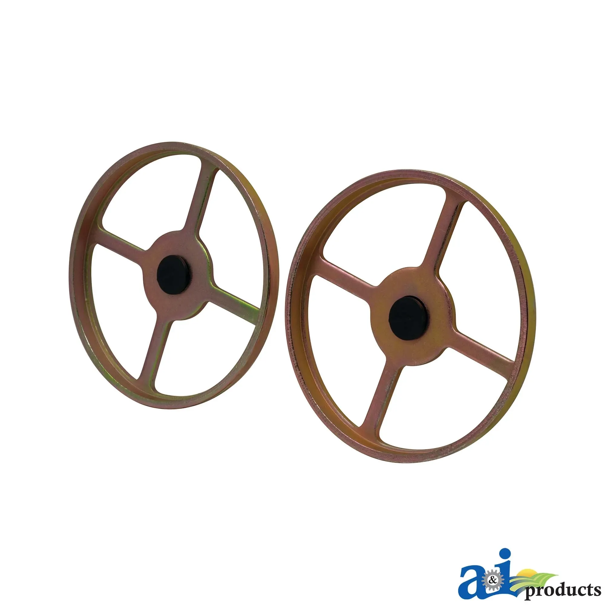 A&I Products Heavy Duty Steel Scraper with Bearings - A-AH133315