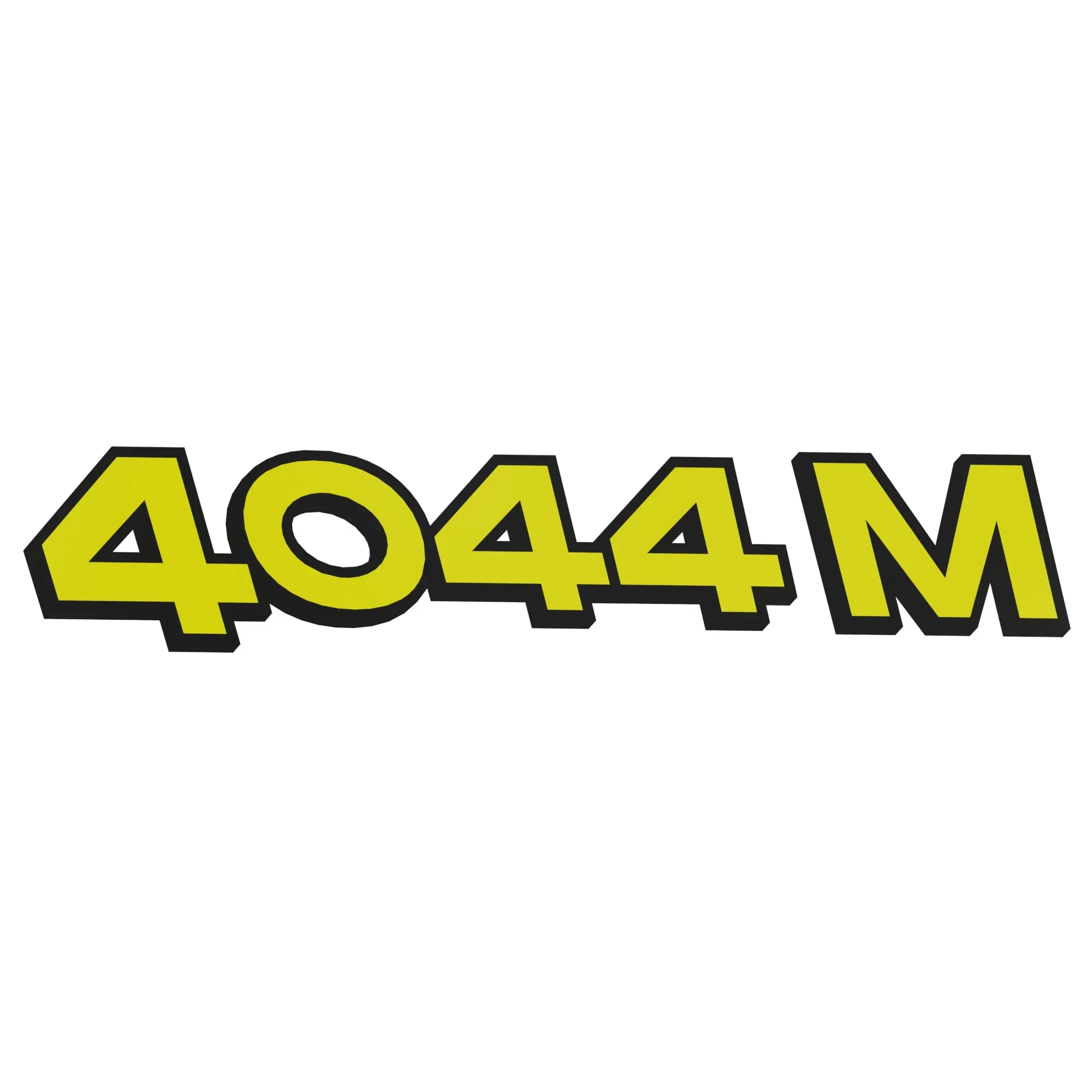 LABEL, MODEL NUMBER, 4044M RH
