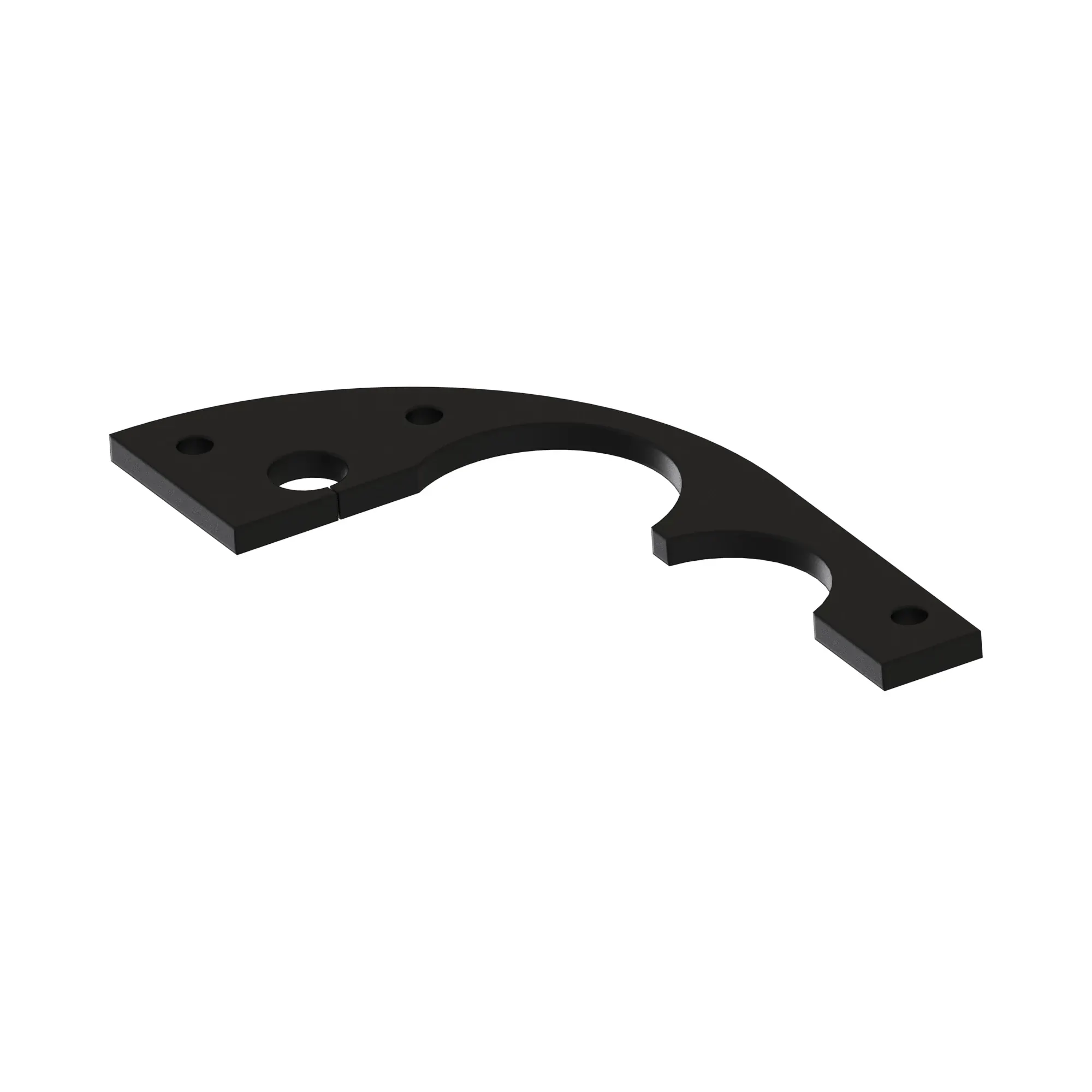 John Deere Radiator Rubber Sealing Trim, Top, Right Side - L224053