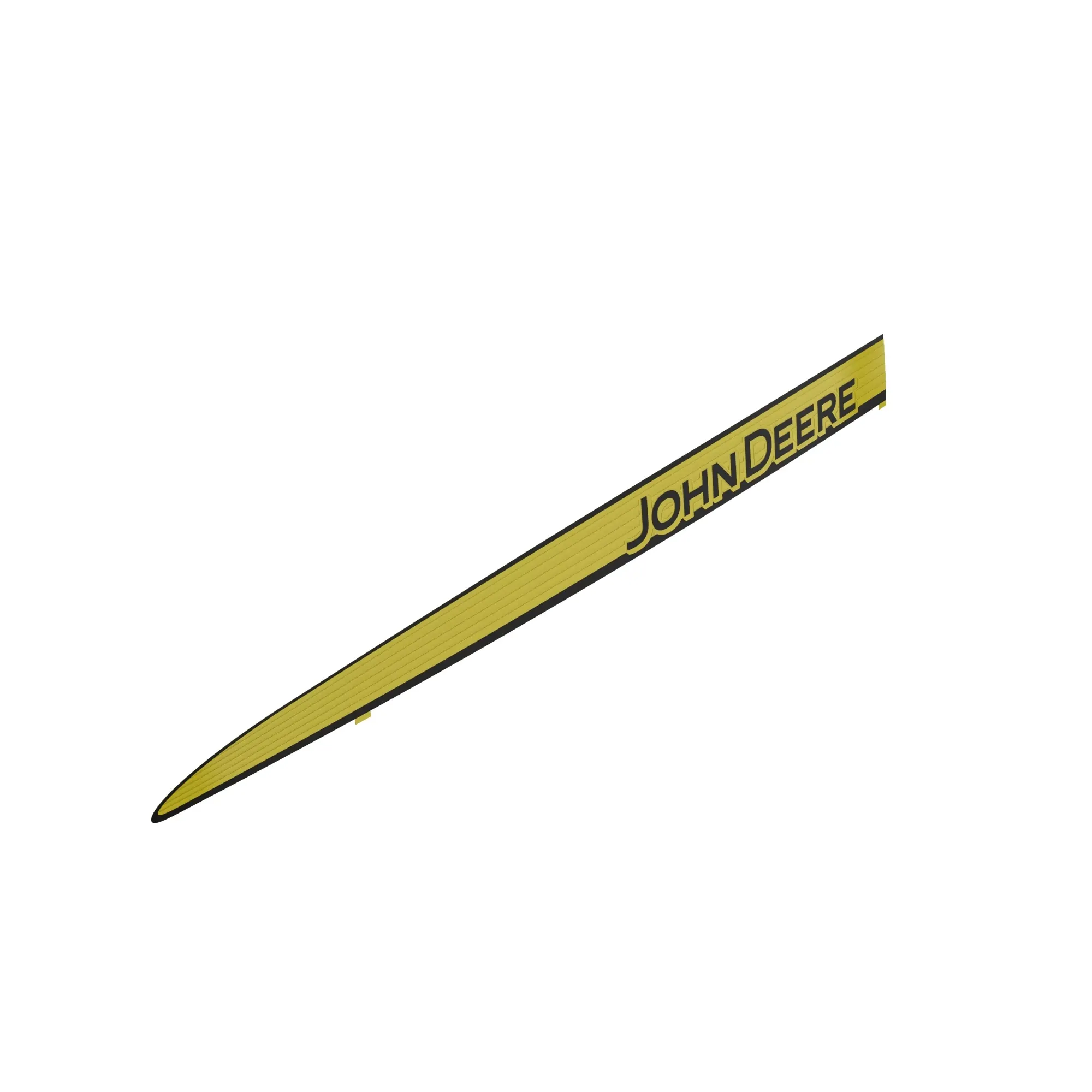 John Deere TrimStrip Hood Label, Left Side - LVU27917