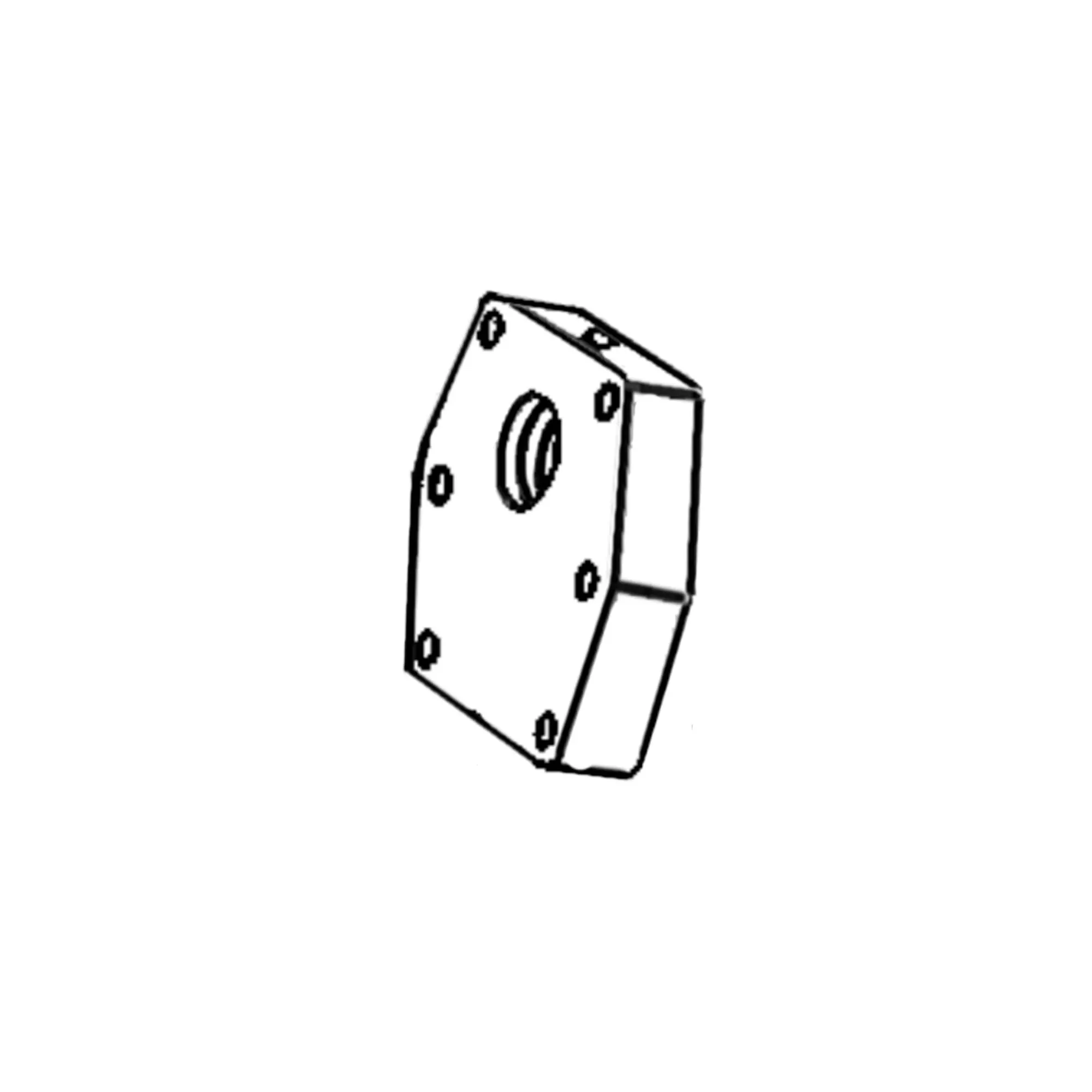 John Deere Steering Metering Pump Base - AR99334