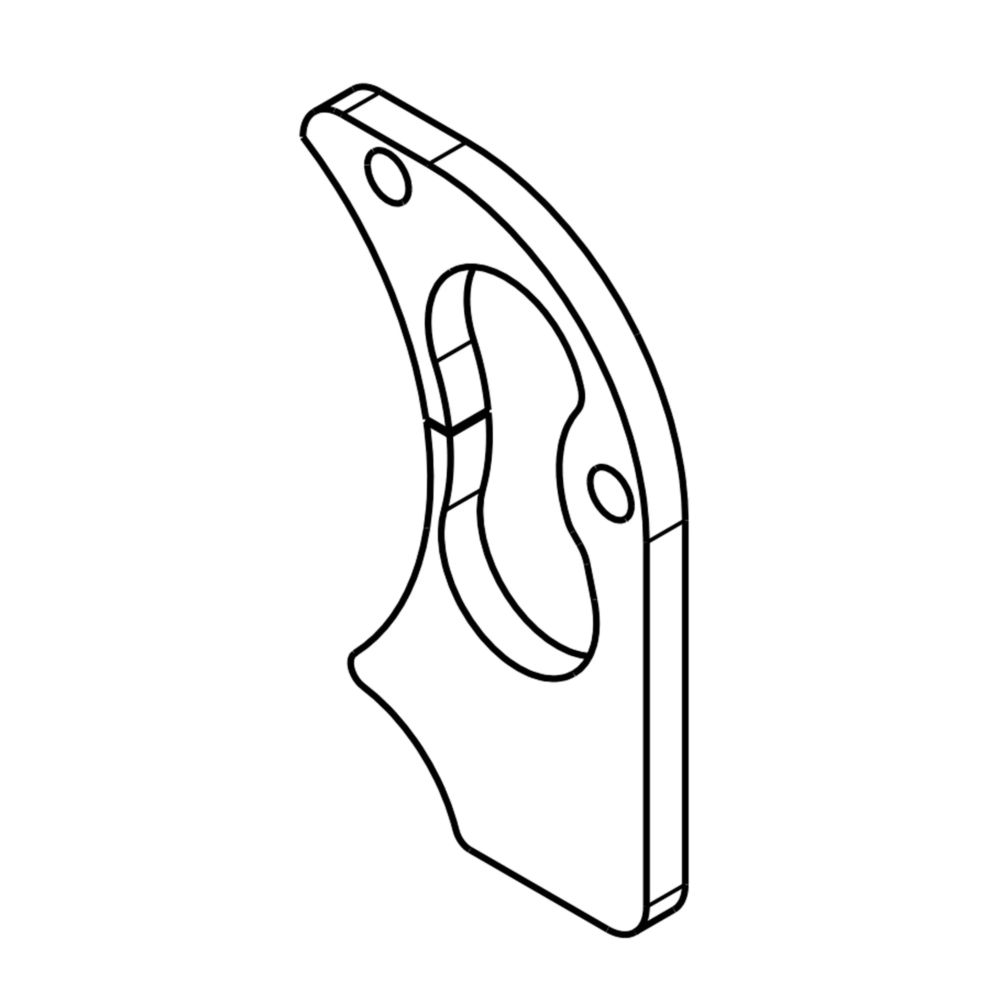 John Deere Hood Support Sealing Trim, Upper - L209931