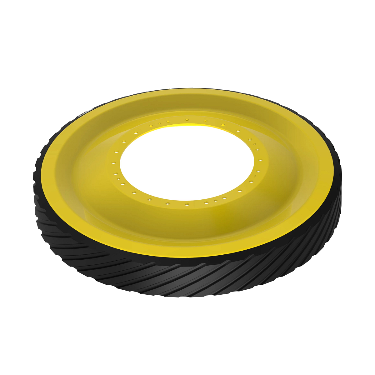 WHEEL, DRIVEWHEEL WITH RUBBER, RIGH