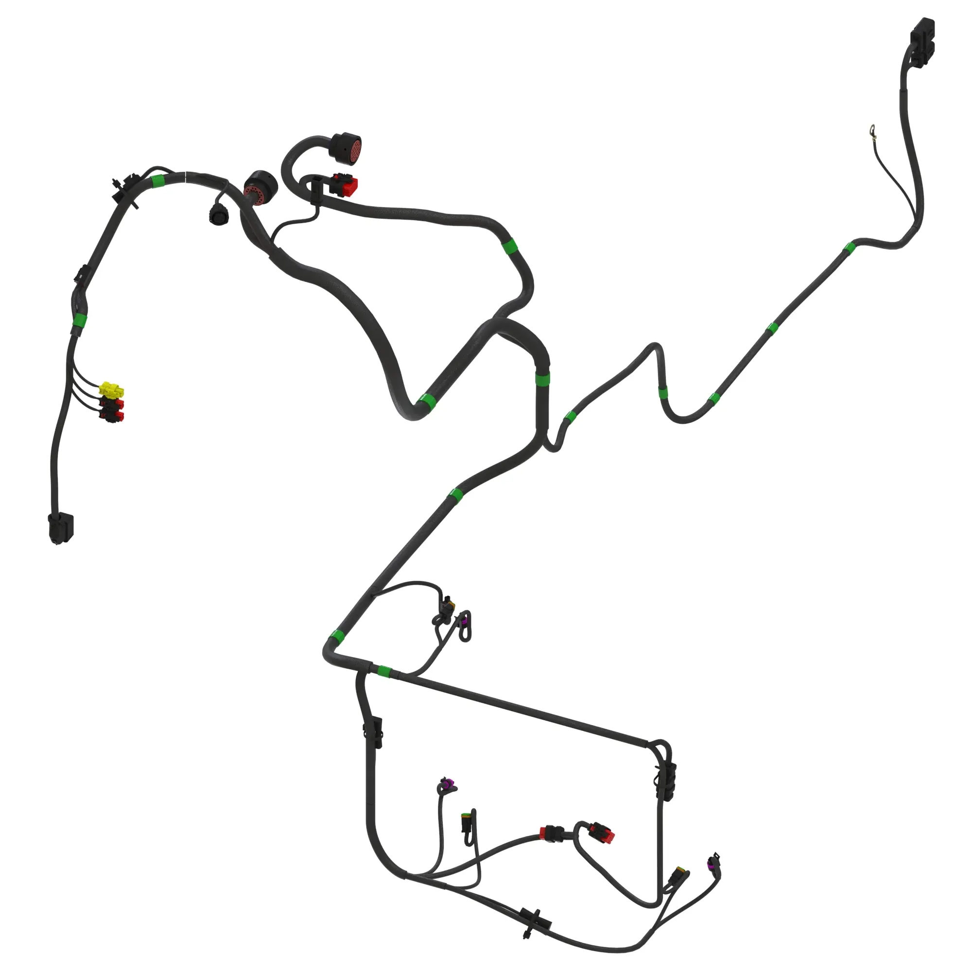 John Deere Frame Wiring Harness, left Side - AT516947