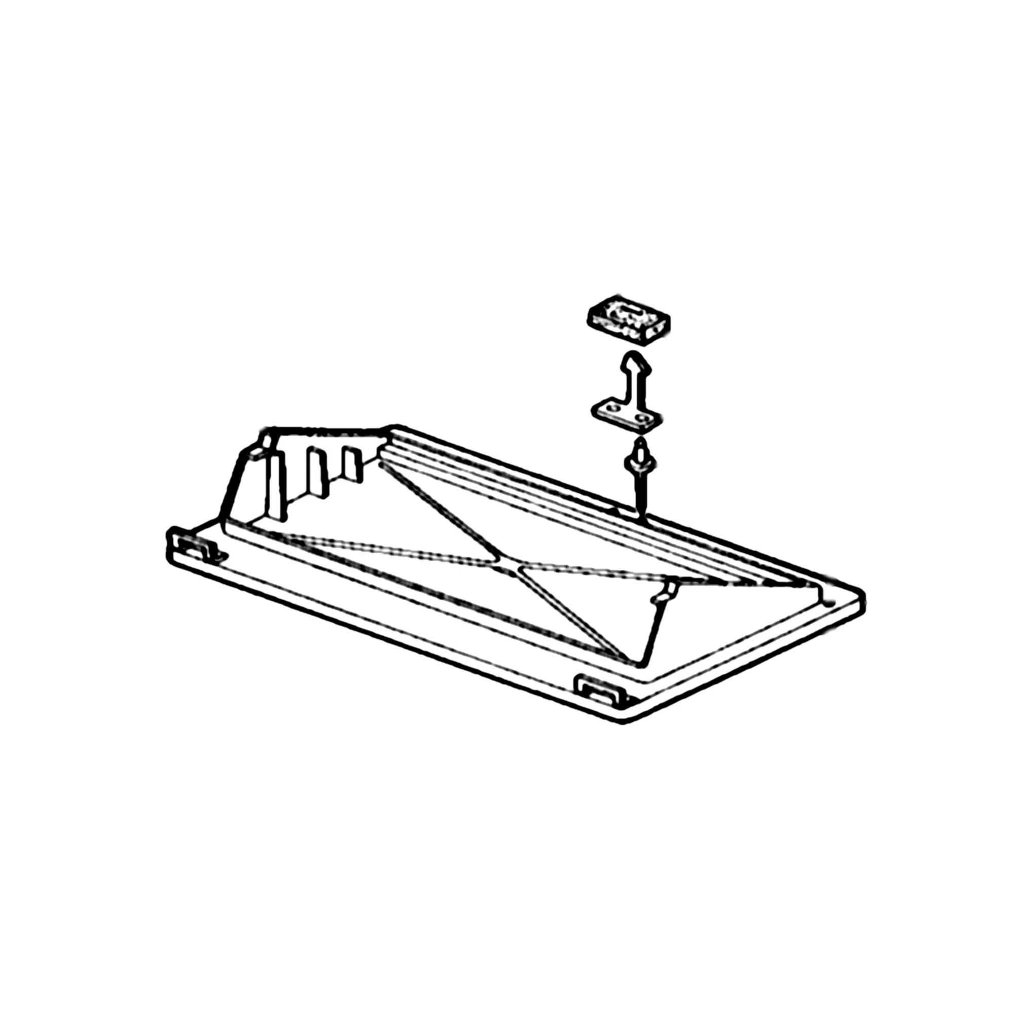 John Deere Air Circulation Filter Door - AR61222