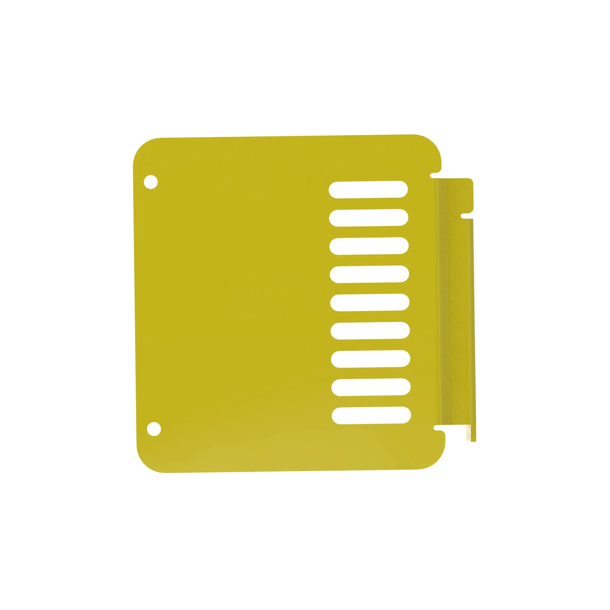 PLATE, BACKUP ALARM