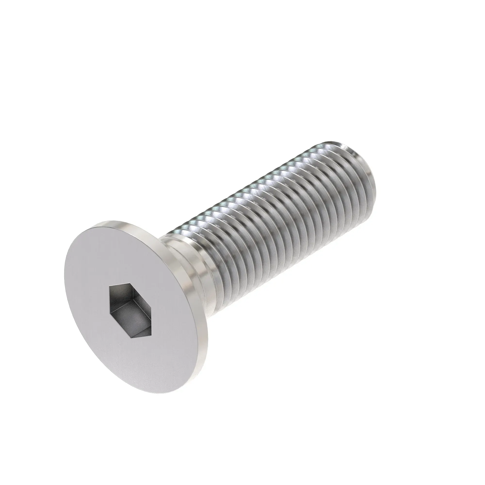 SCREW, HEX FLAT CTSK HEAD, METRIC