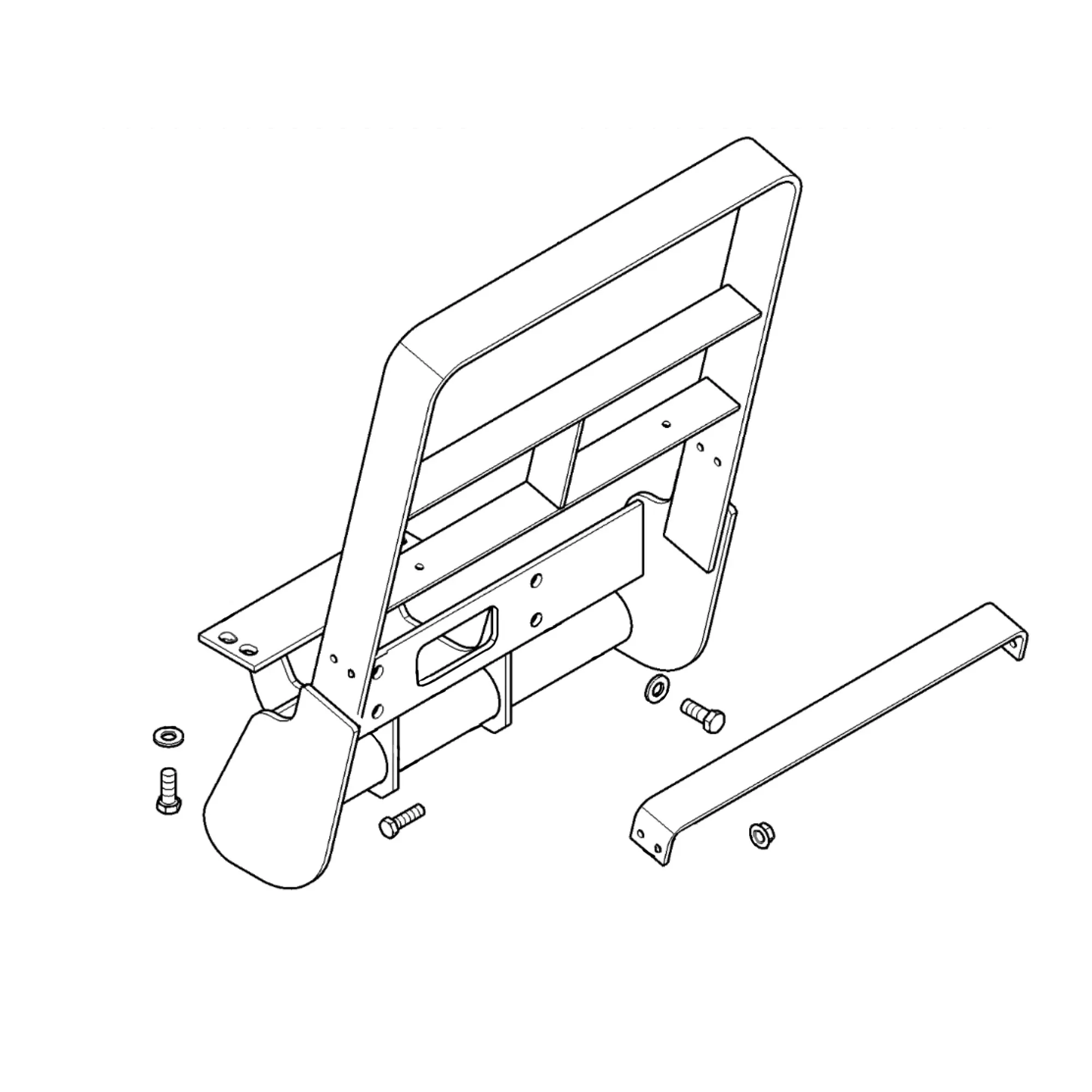 John Deere Hood Guard Kit - BW15629