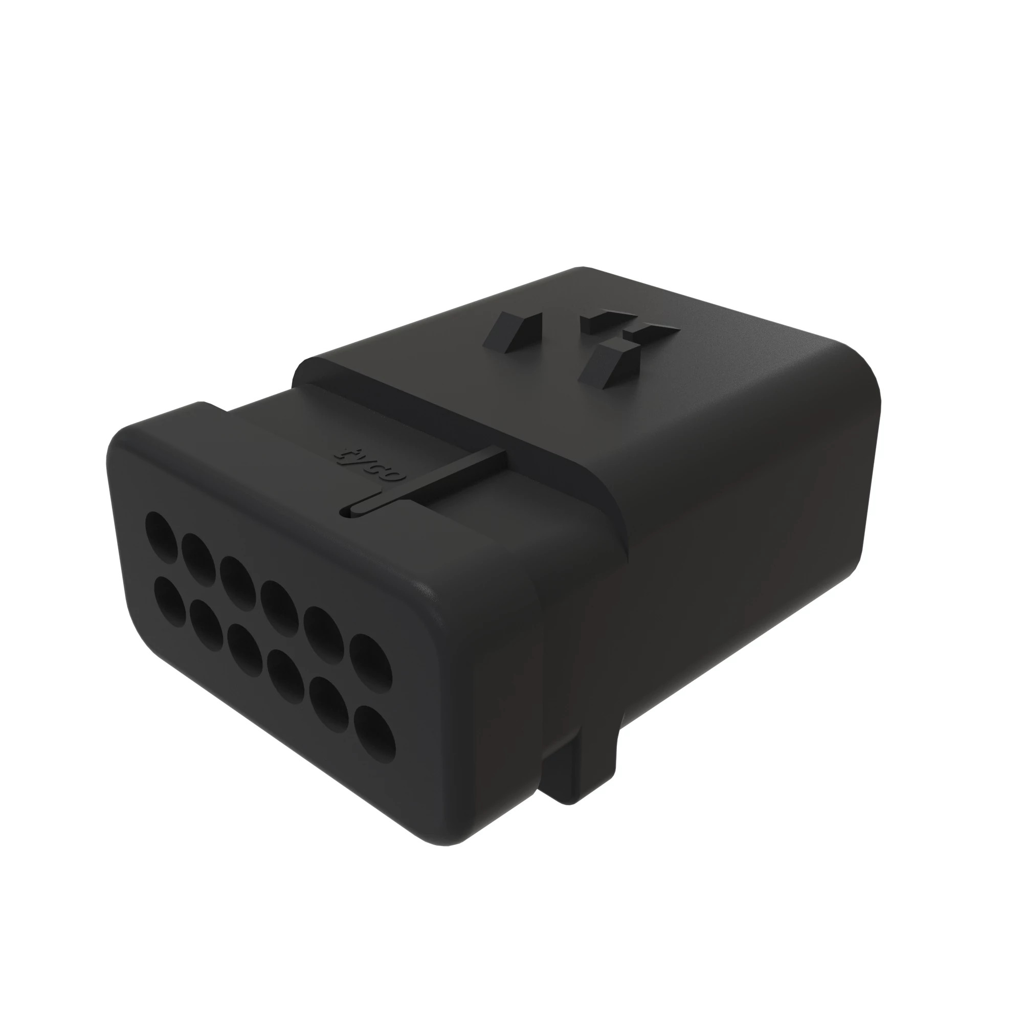 TYCO AMPSEAL16 12W PIN SLD RED PLST