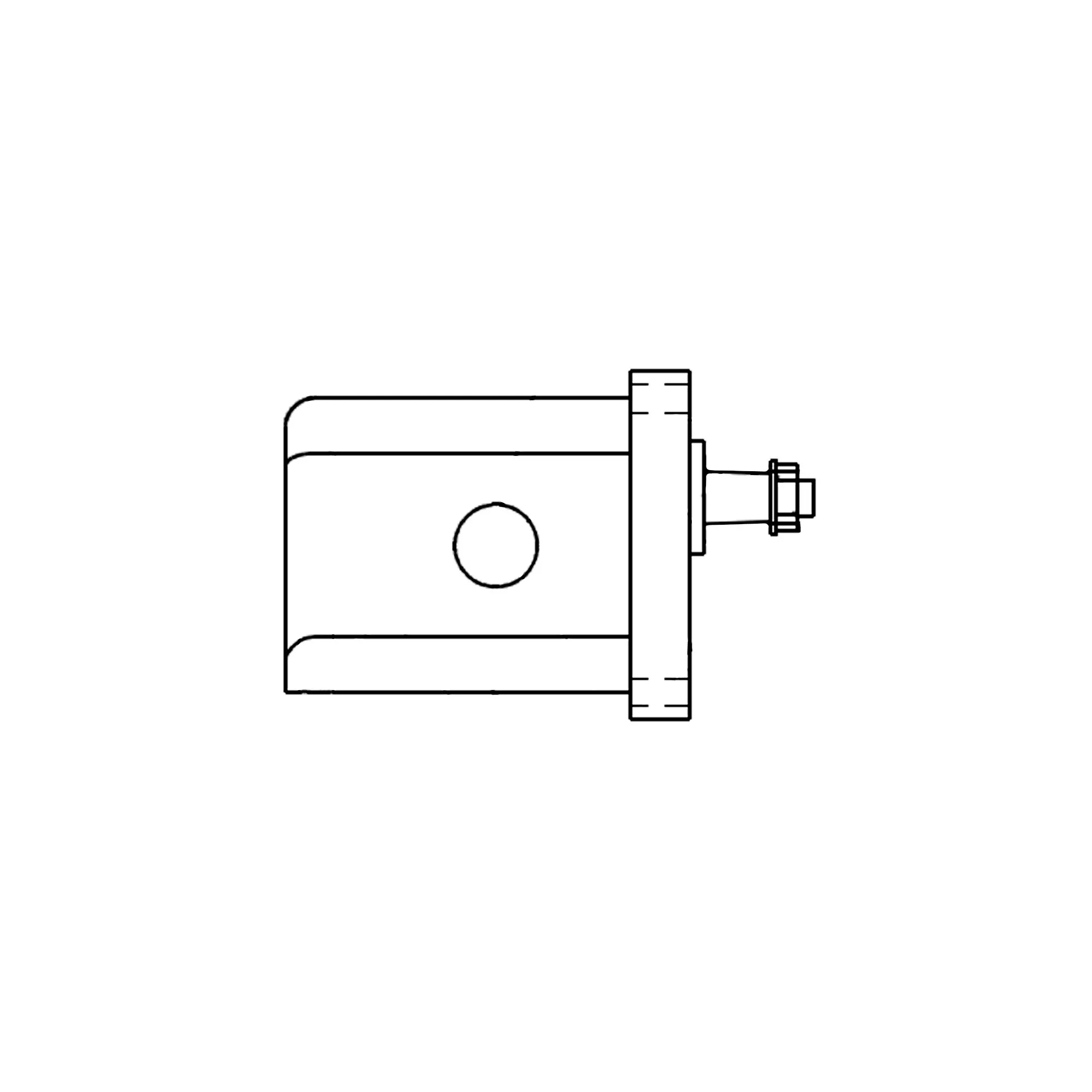 John Deere Chaff Spreader Hydraulic Motor - AH219707