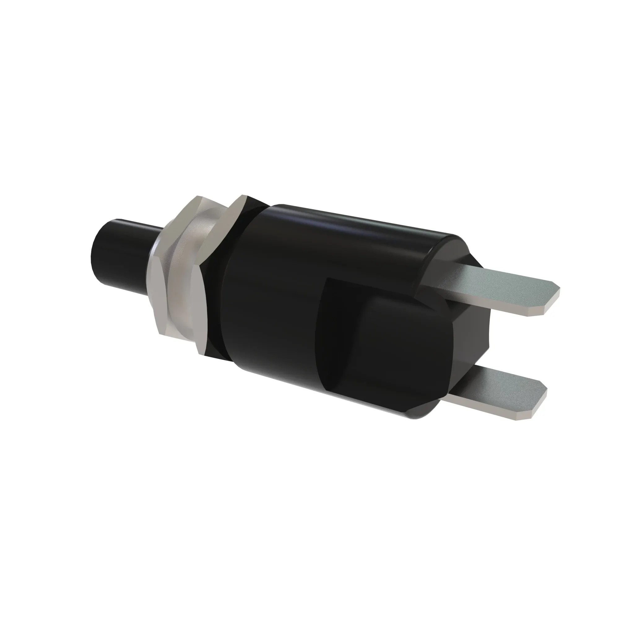 SWITCH, PUSHBUTTON, NO, 2 QC, 2 NUT