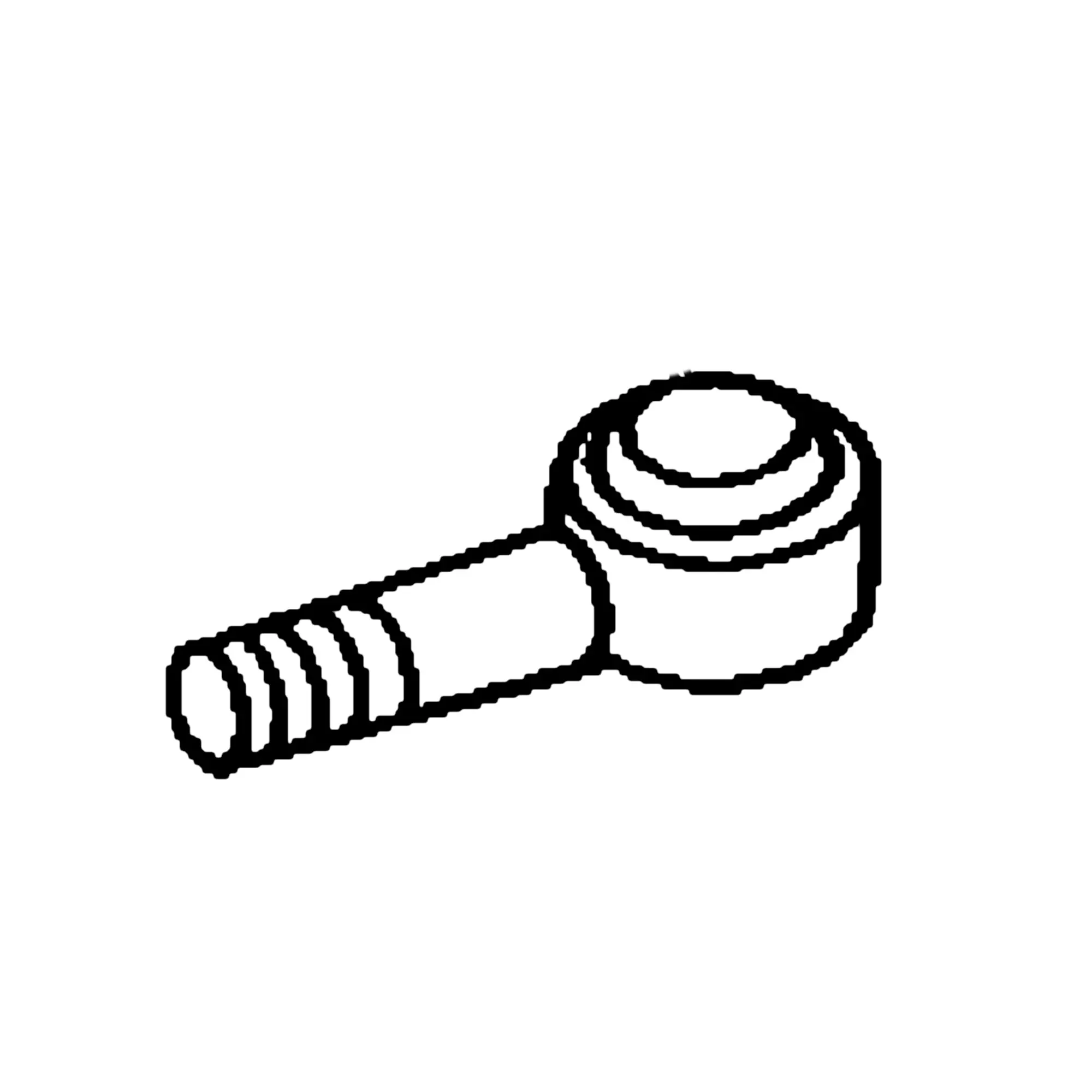 John Deere Power Steering Front Line Link End - M70643
