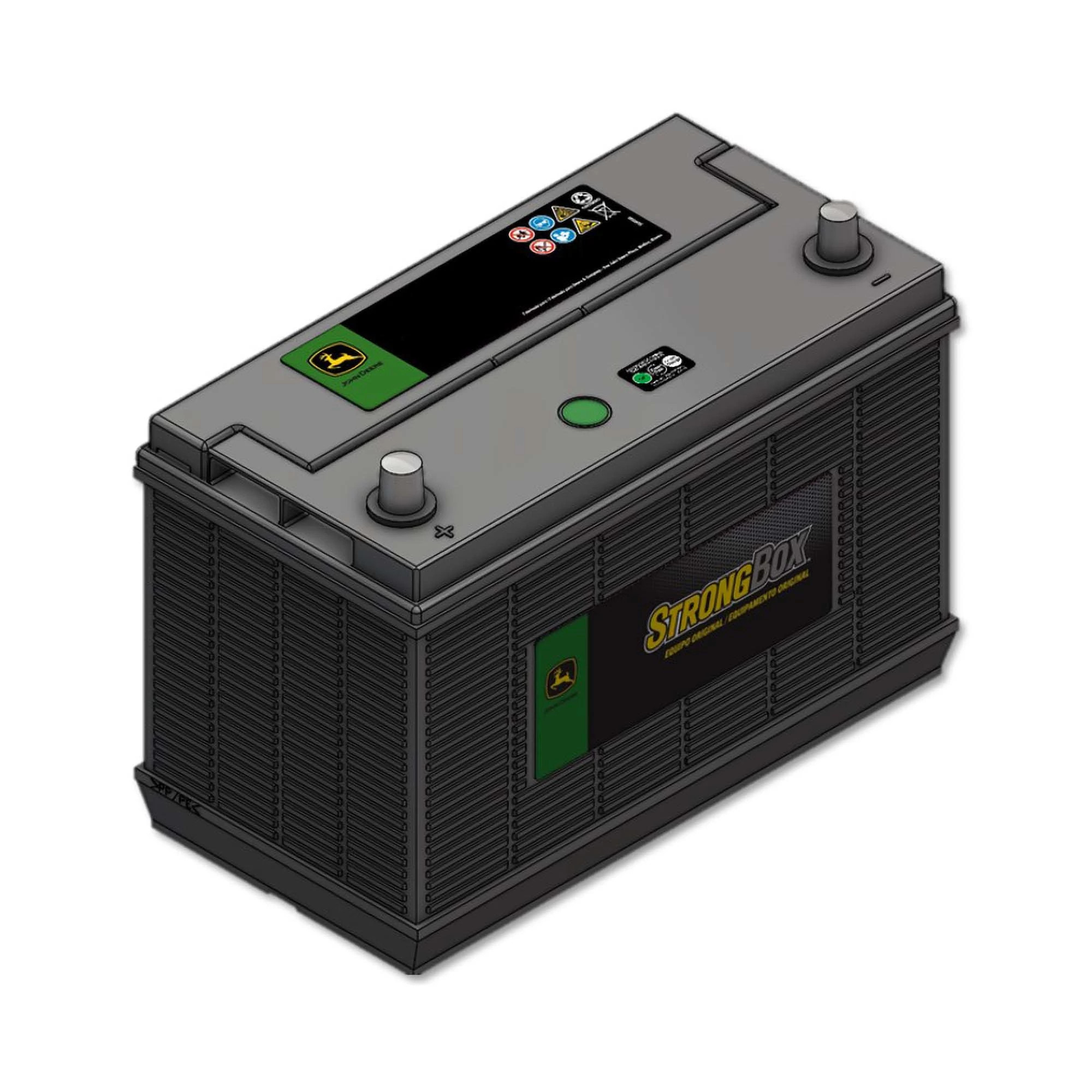 John Deere Wet Charged Battery, 12 Volt, 100 Ah, 750 CCA, 180 RC, 31 BCI - CQM20060