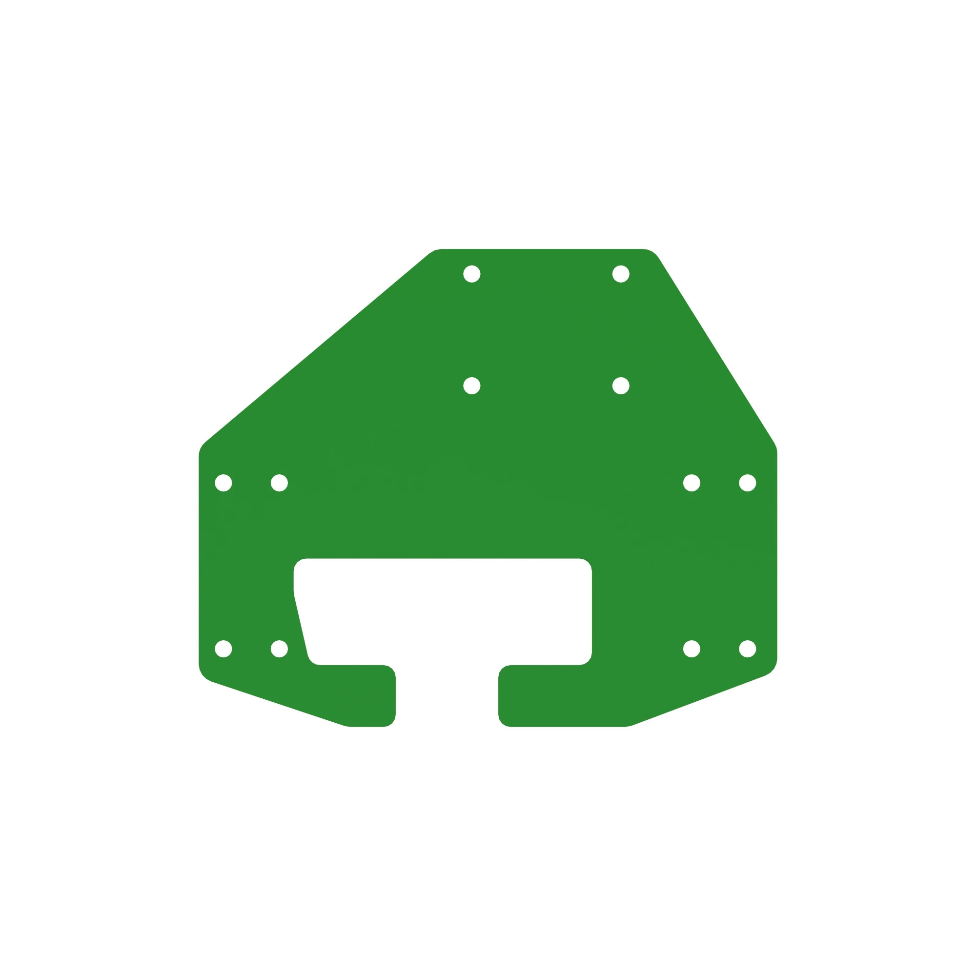 PLATE, 2310 REAR HITCH