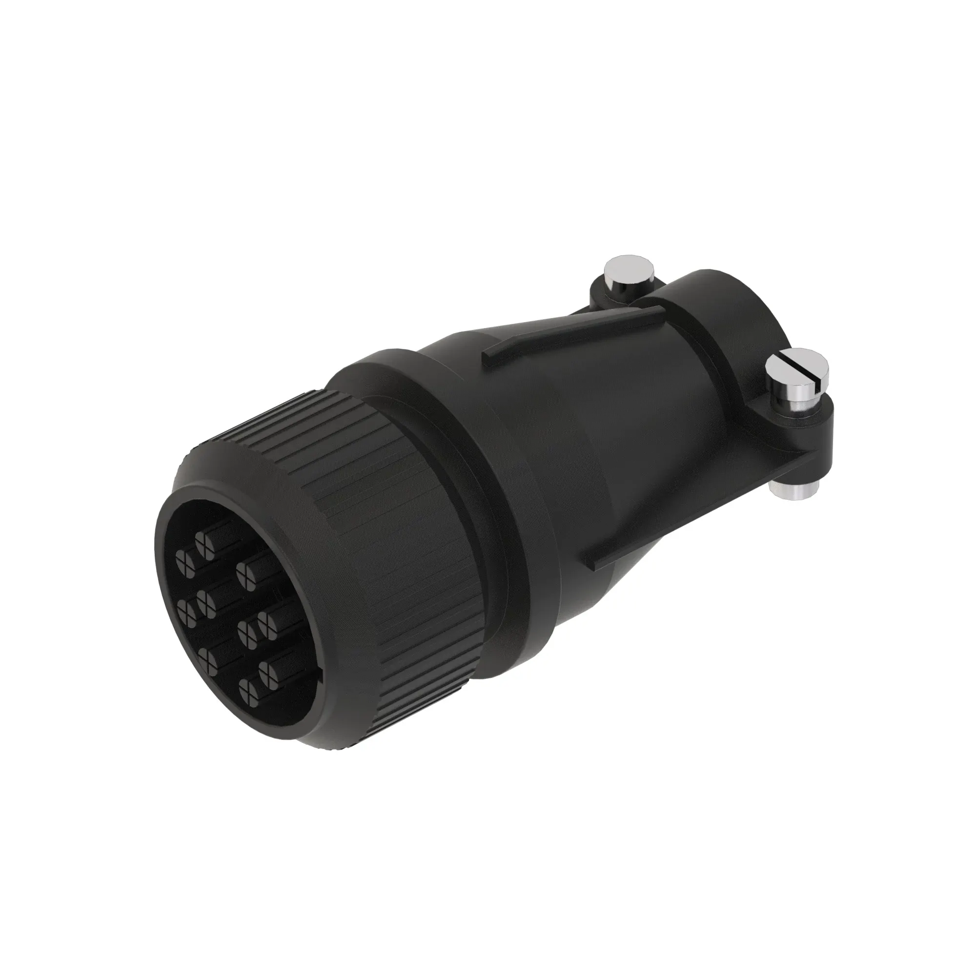 Conn Amphenol AC 10W Ms Blk Plstc