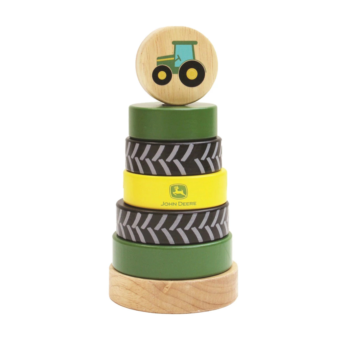 Wooden Tire Stack Toy