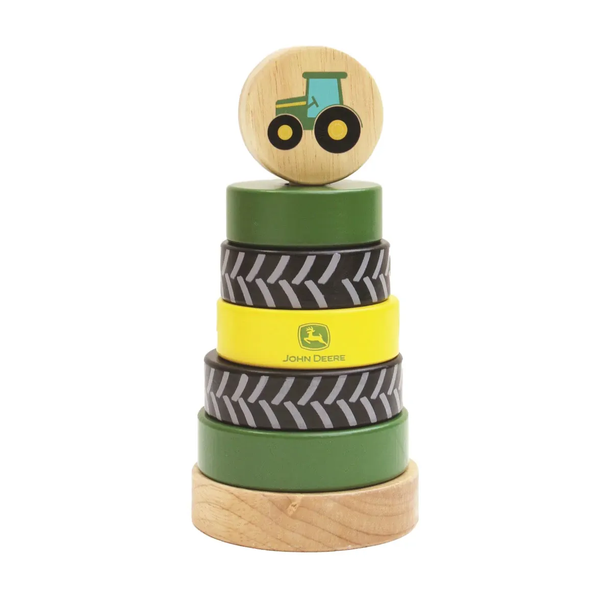 Wooden Tire Stack Toy