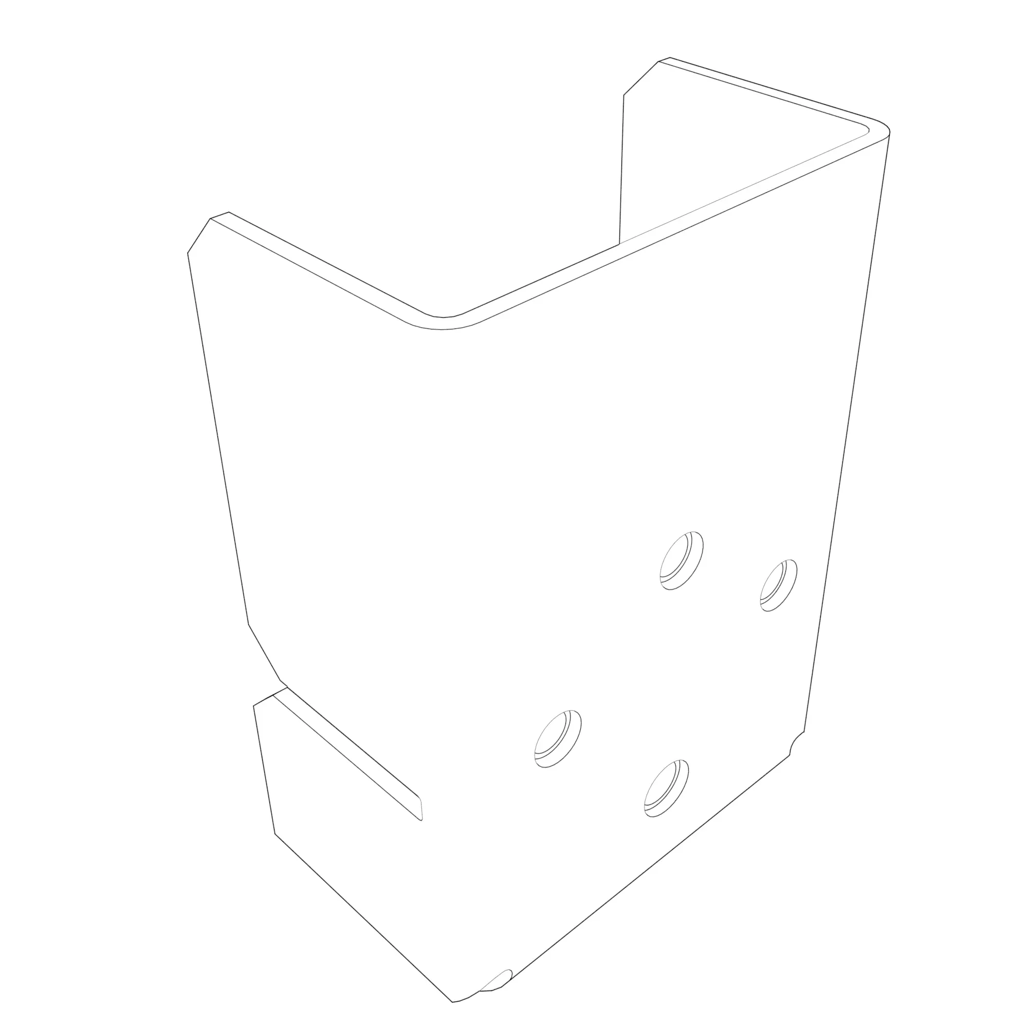 John Deere Chassis Bracket Kit - KXE10882