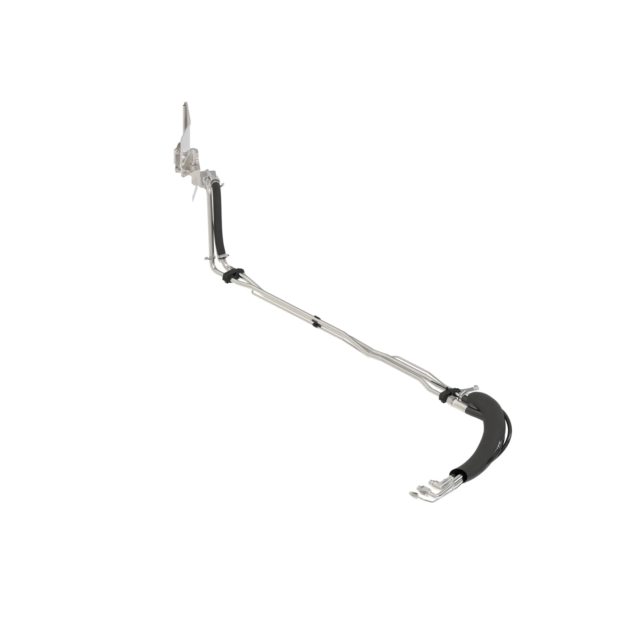 John Deere Midstack SCV Oil Supply Line Attachment with PC-Hydraulic and Power Beyond Position IV
 - BL16301