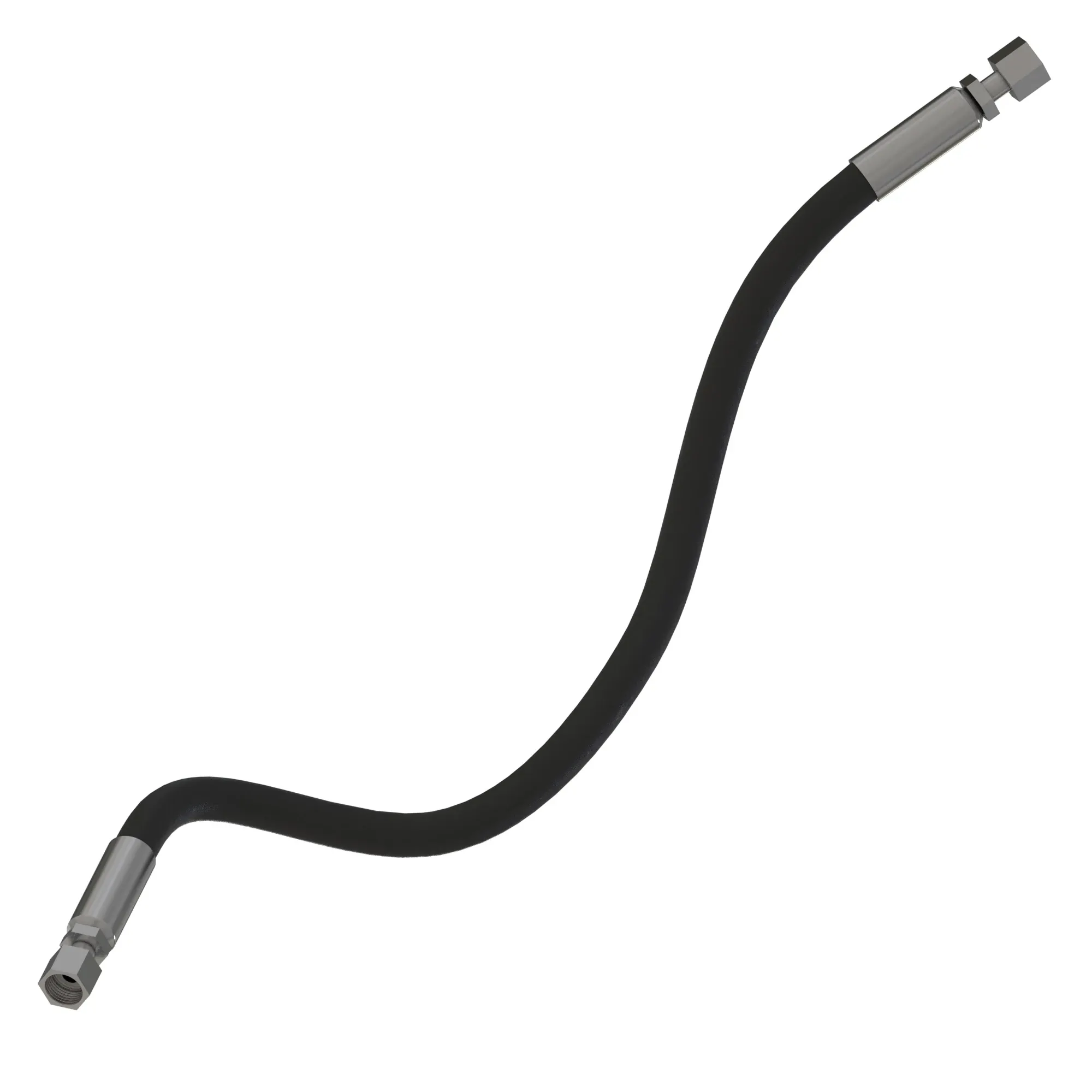 John Deere Service Brake Supply Hydraulic Hose - AN372193