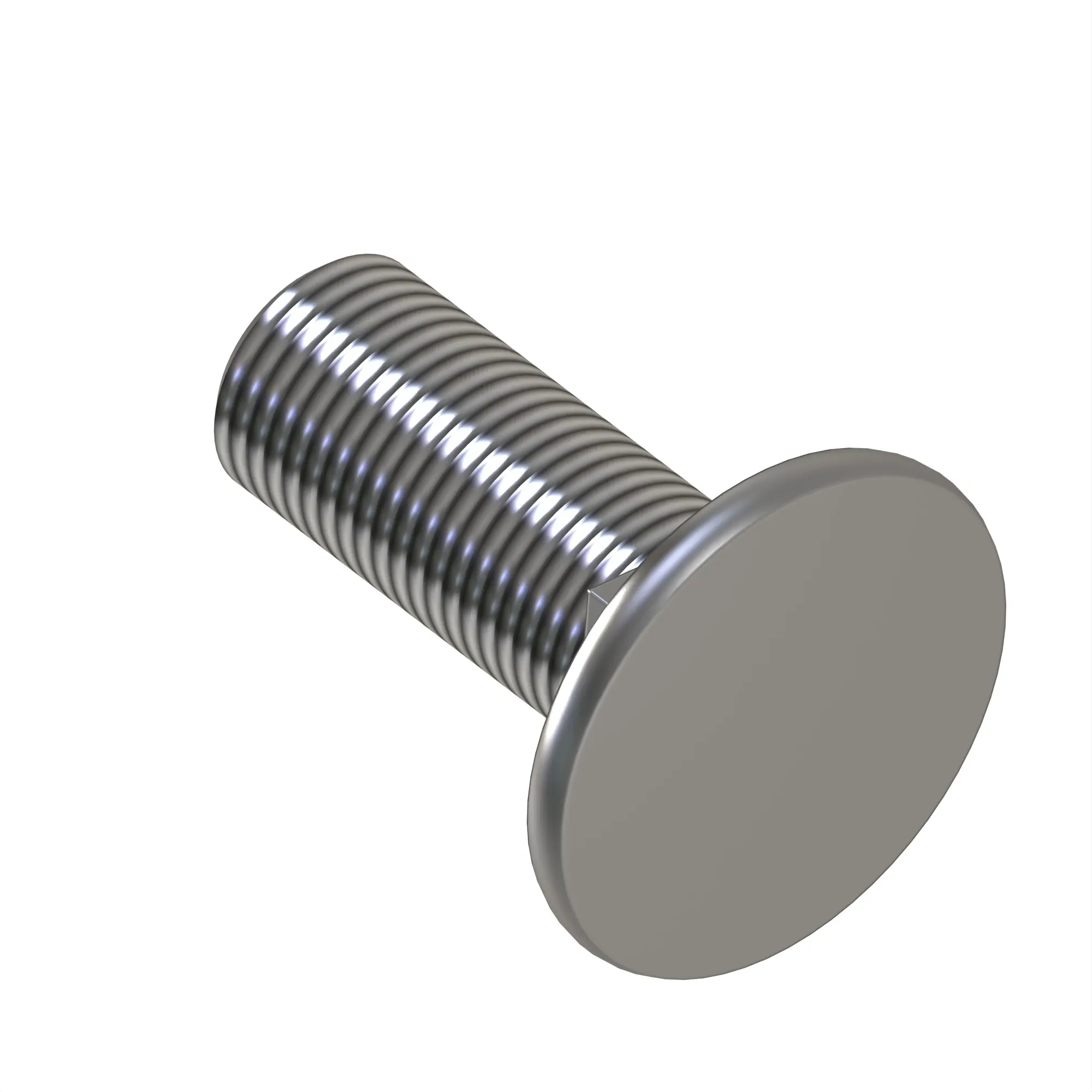 John Deere Round Head Square Neck Bolt, M12 X 30 - FH338781
