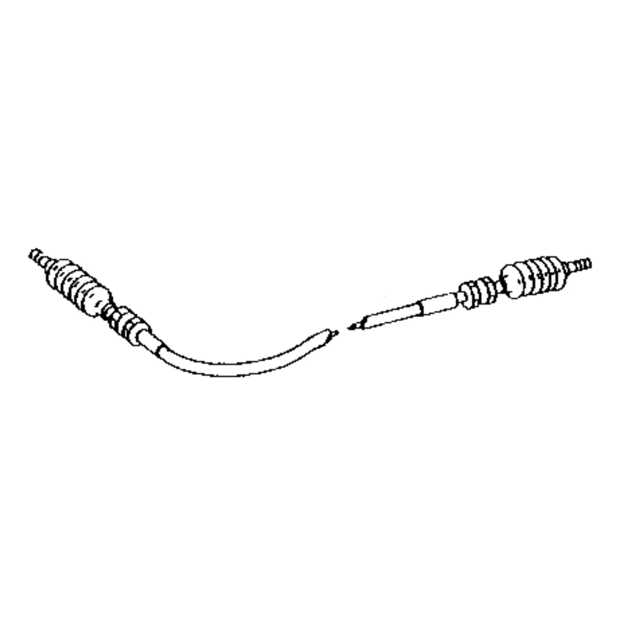 John Deere Clutch Pedal Push Pull Cable - AH103649