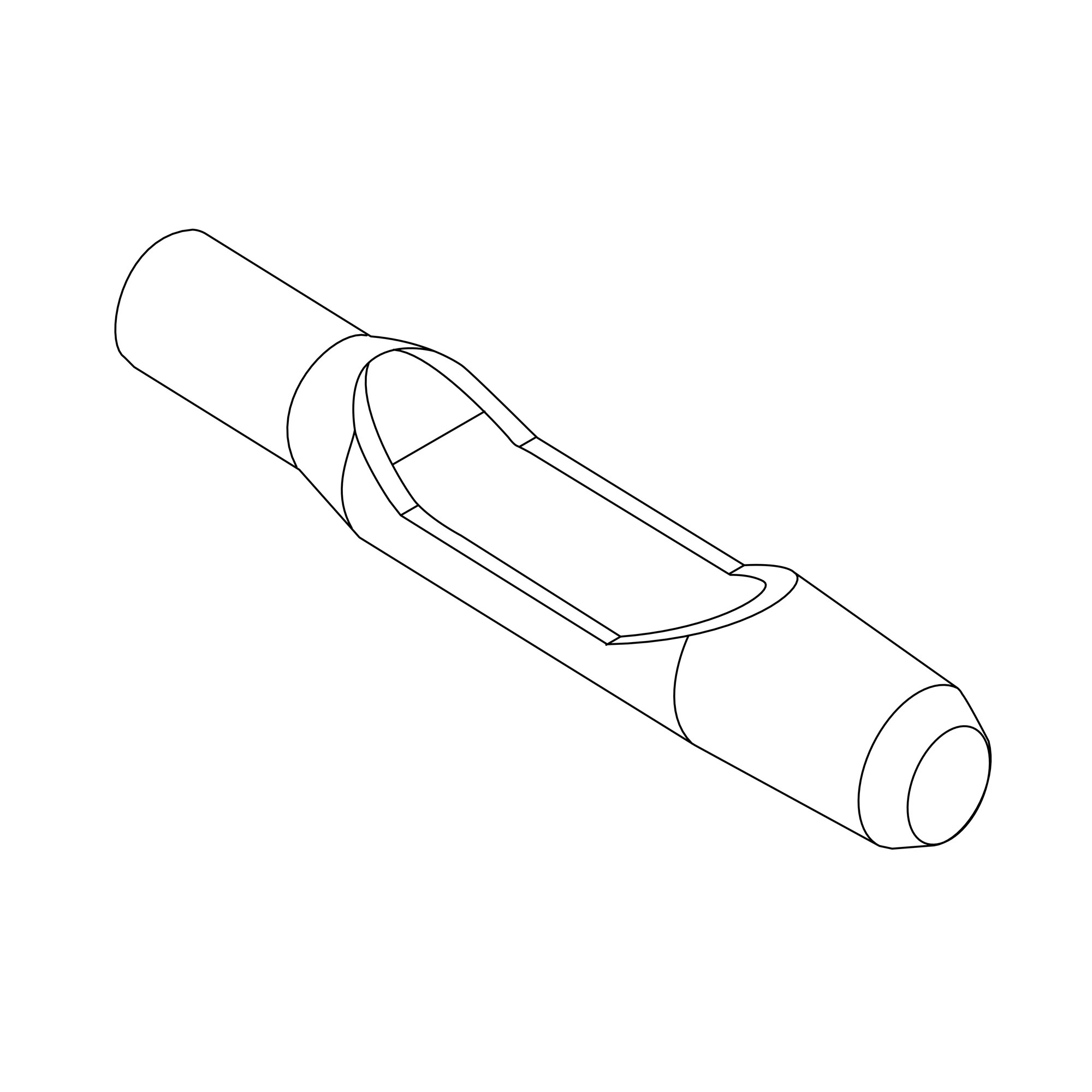 John Deere Precision Premium Side Eject Tine 7/8 MT - TCU35338