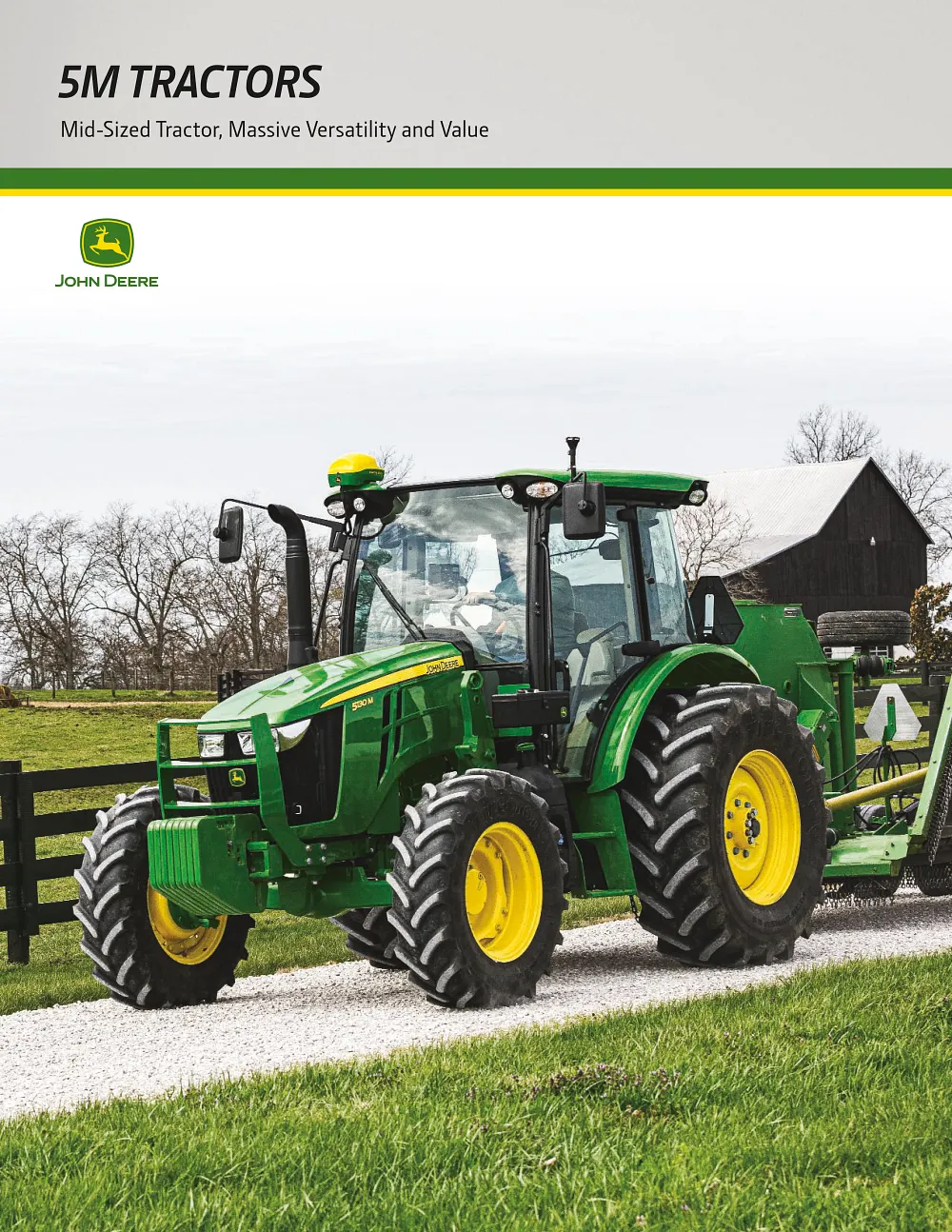 5M Tractors Brochure cover