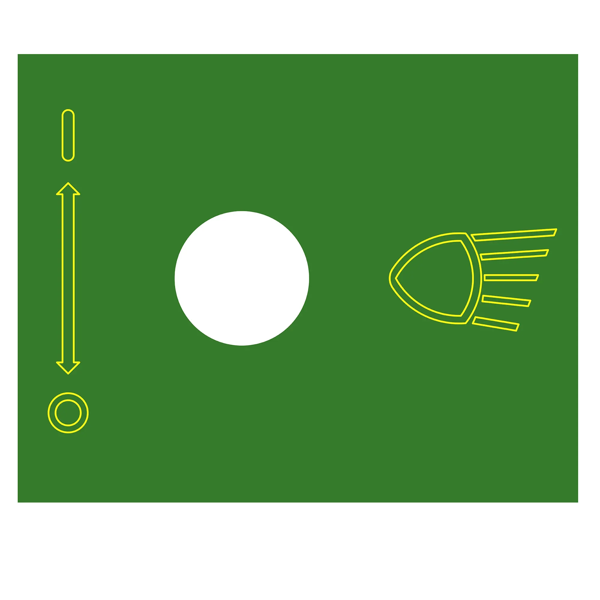 John Deere Comania Decal Plate - CQ40307
