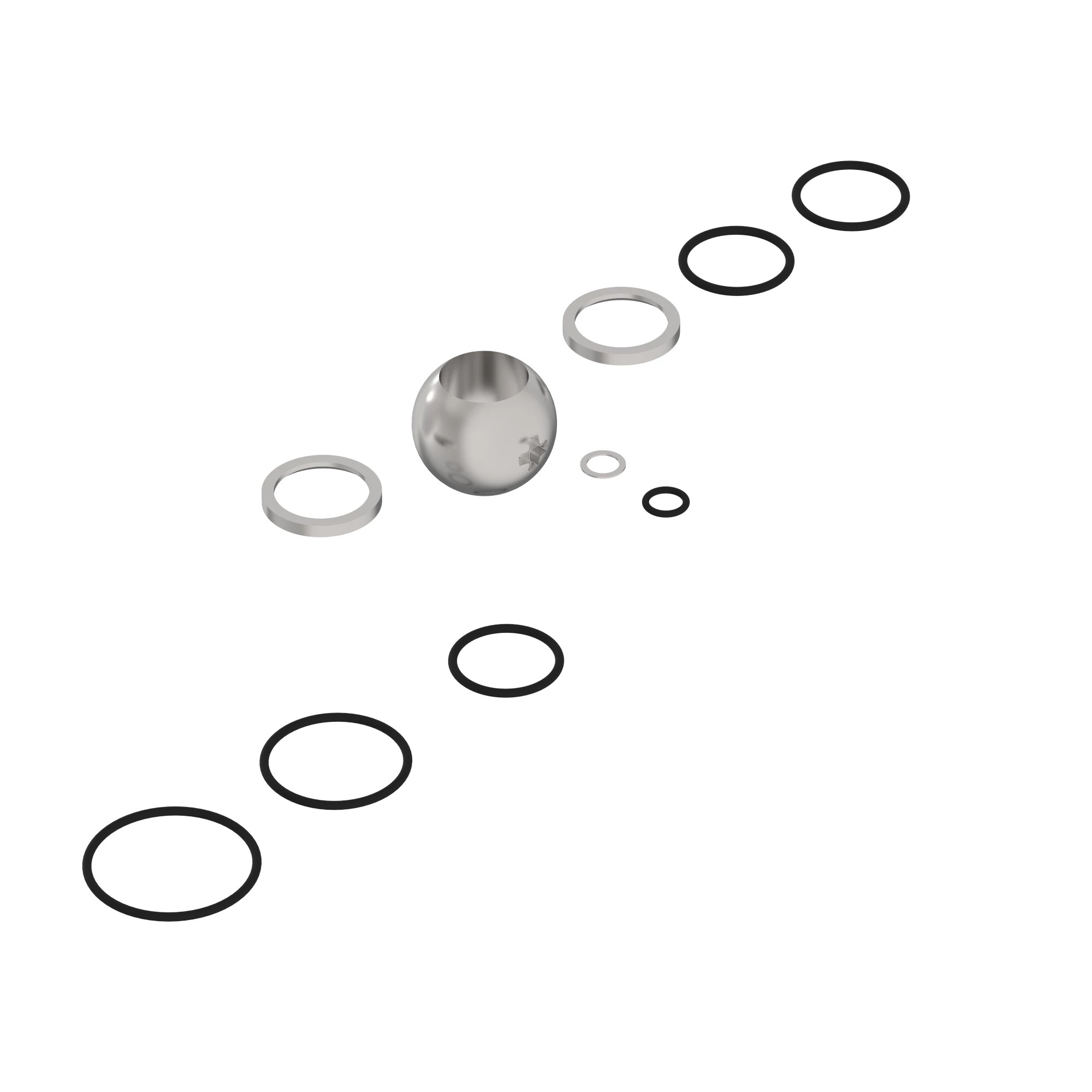 SEAL KIT, 2.0" TWO WAY VALVE