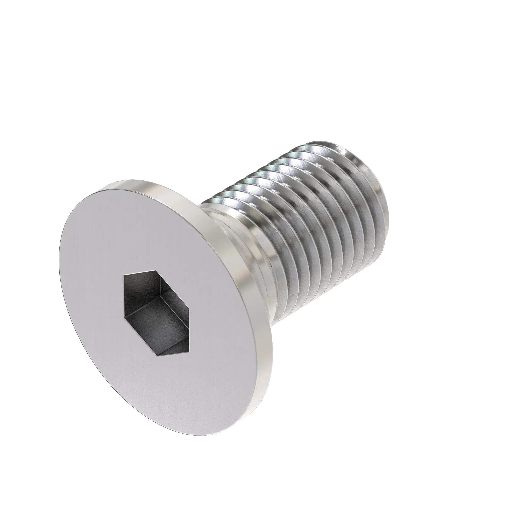 SCREW, HEX FLAT CTSK HEAD, METRIC