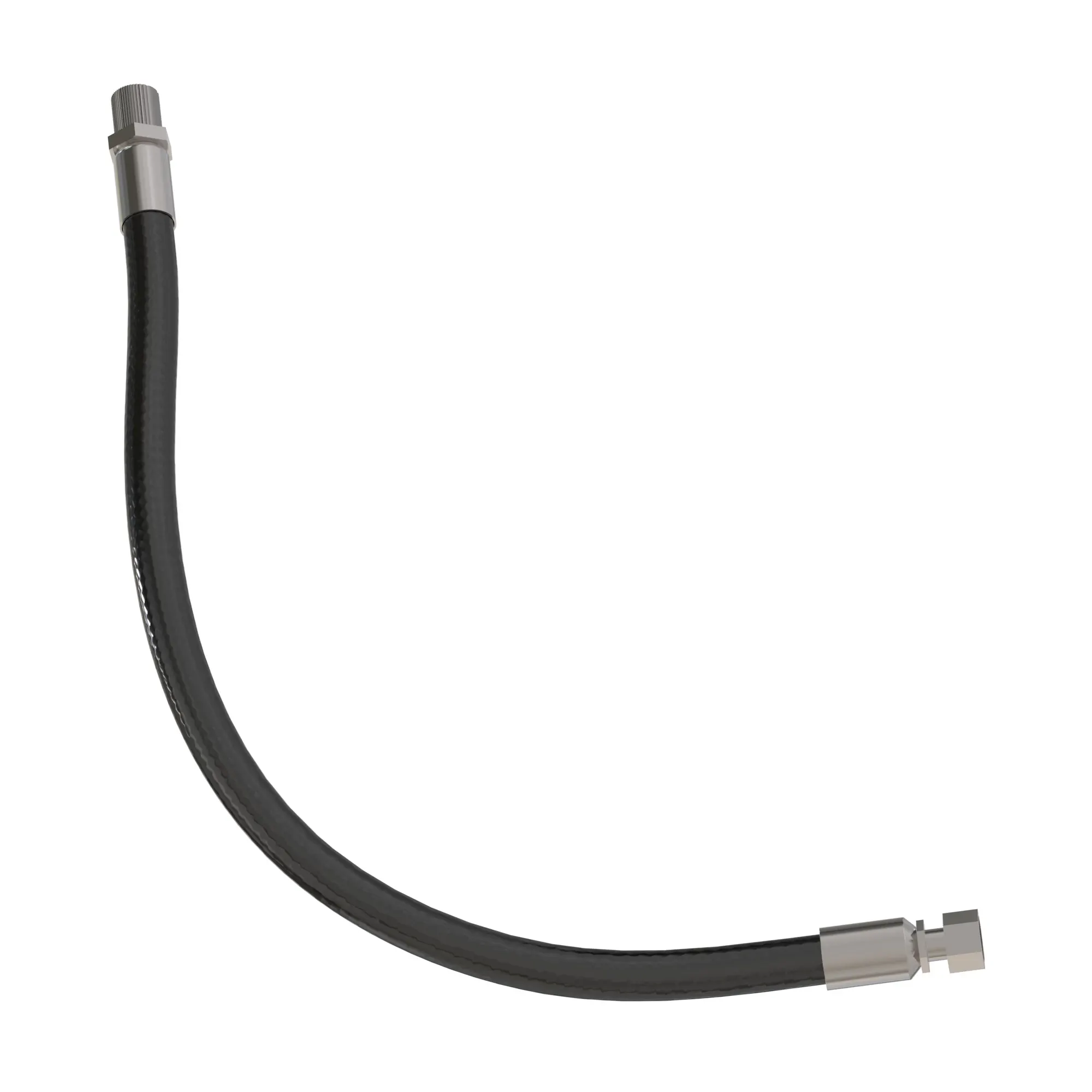John Deere Pump Case Drain Hydraulic Hose - AT468555