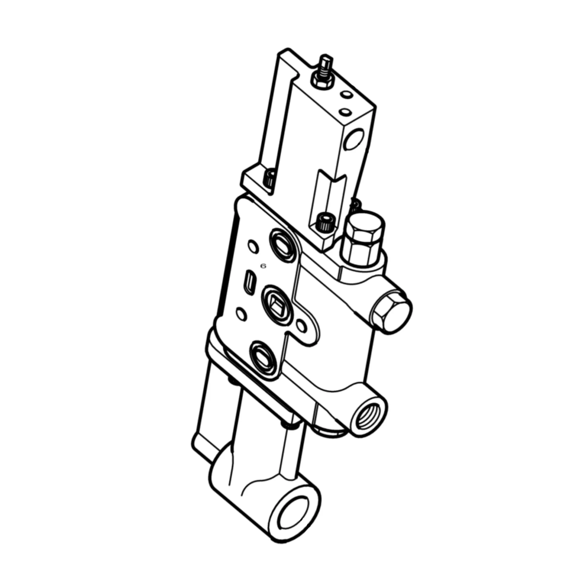 John Deere Platform Raising Valve Stack - DQ44179