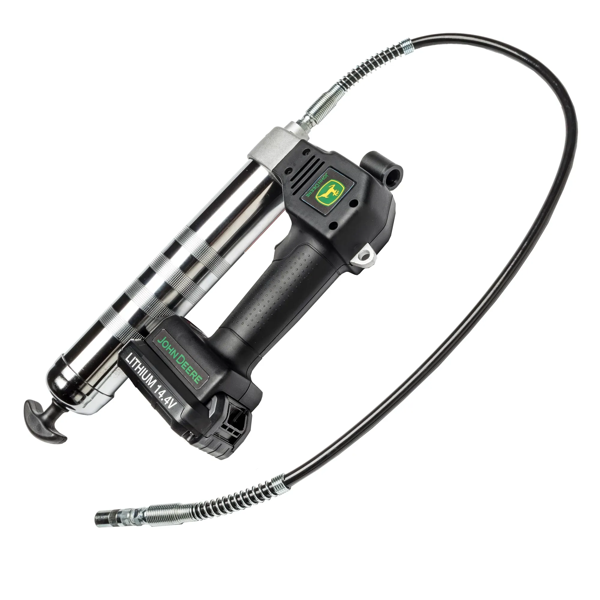 John Deere 14.4V Lithium-Ion Battery Powered Grease Gun - TY27453