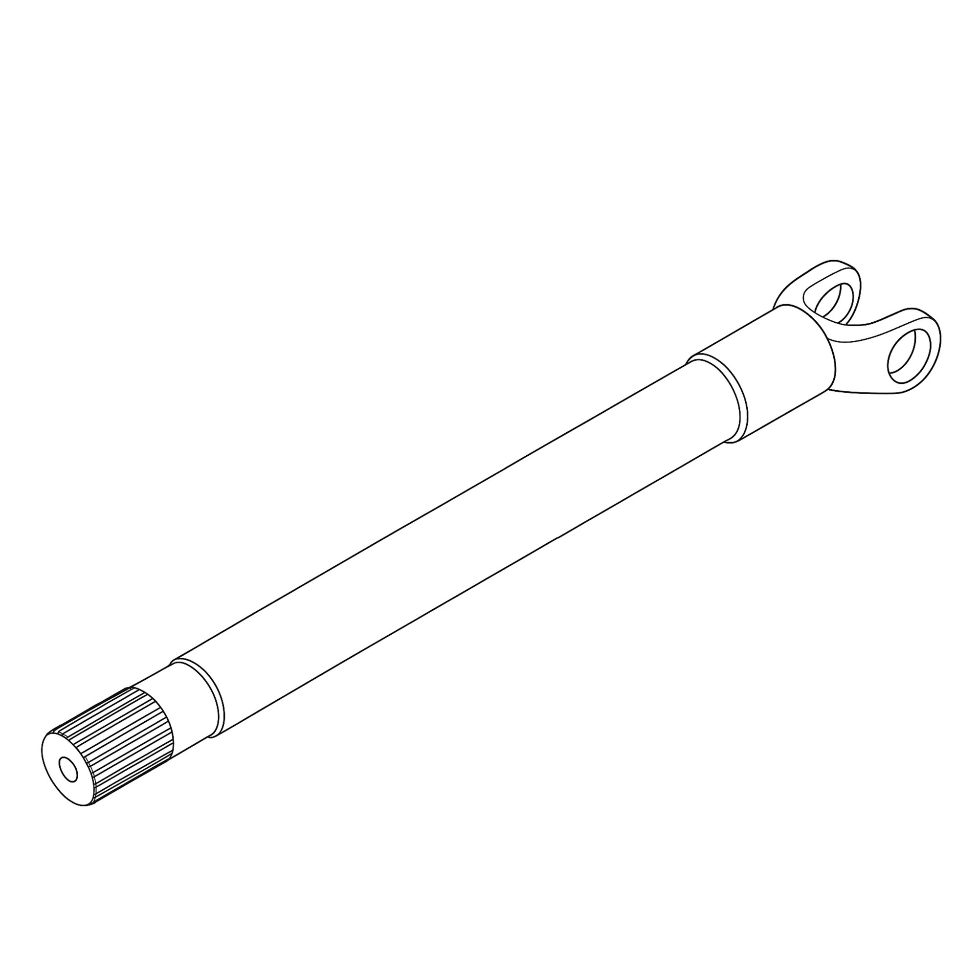 John Deere Differential Universal Joint Yoke - R271429