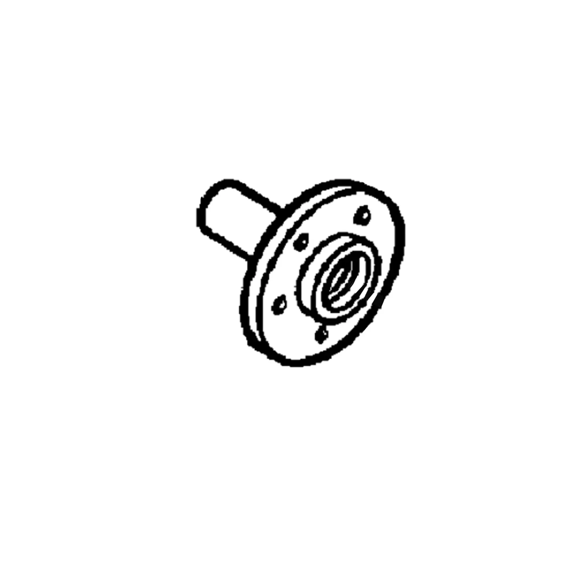 John Deere Rear Wheel Hub - AM127758